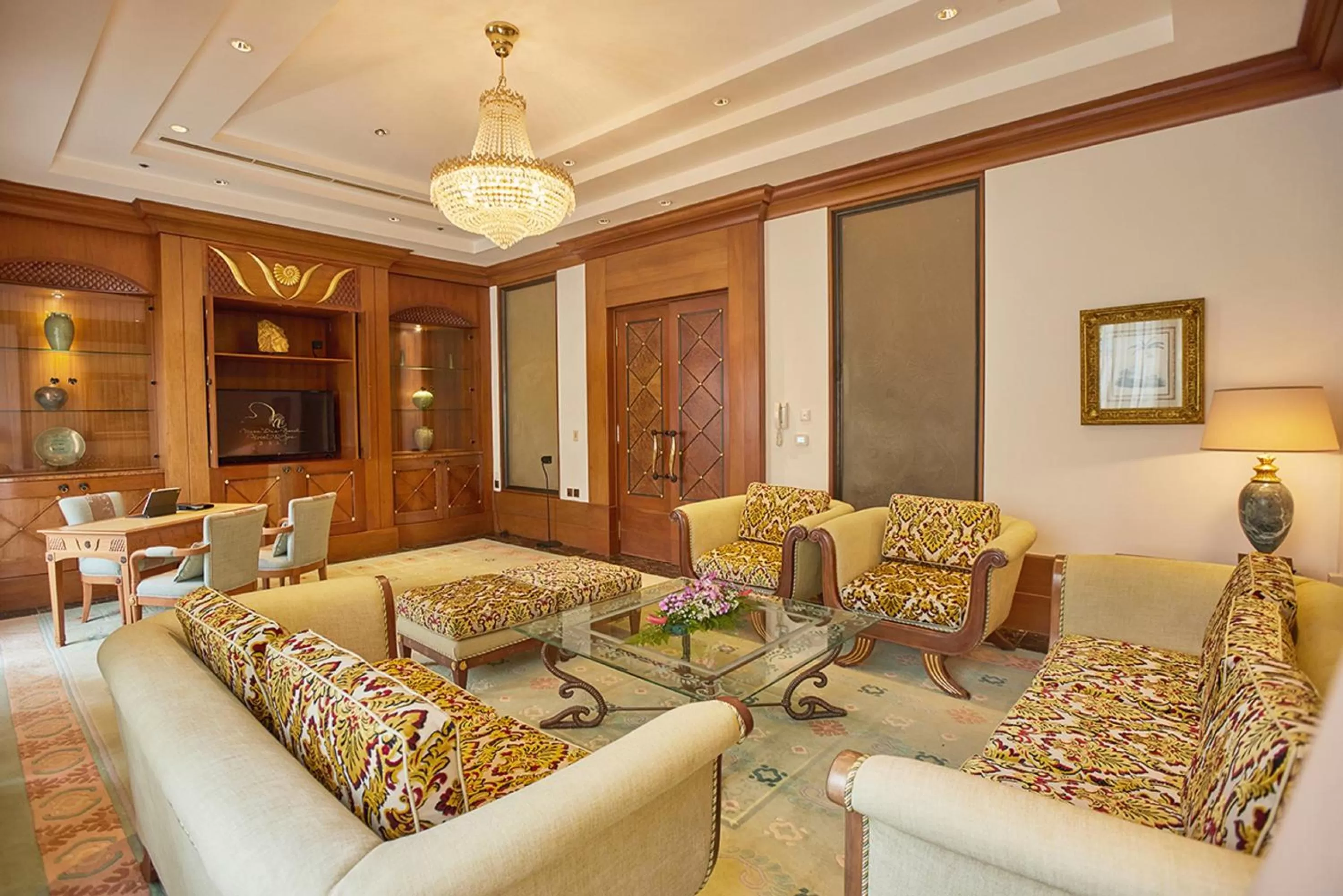 Living room in Nusa Dua Beach Hotel and Spa - Handwritten Collection