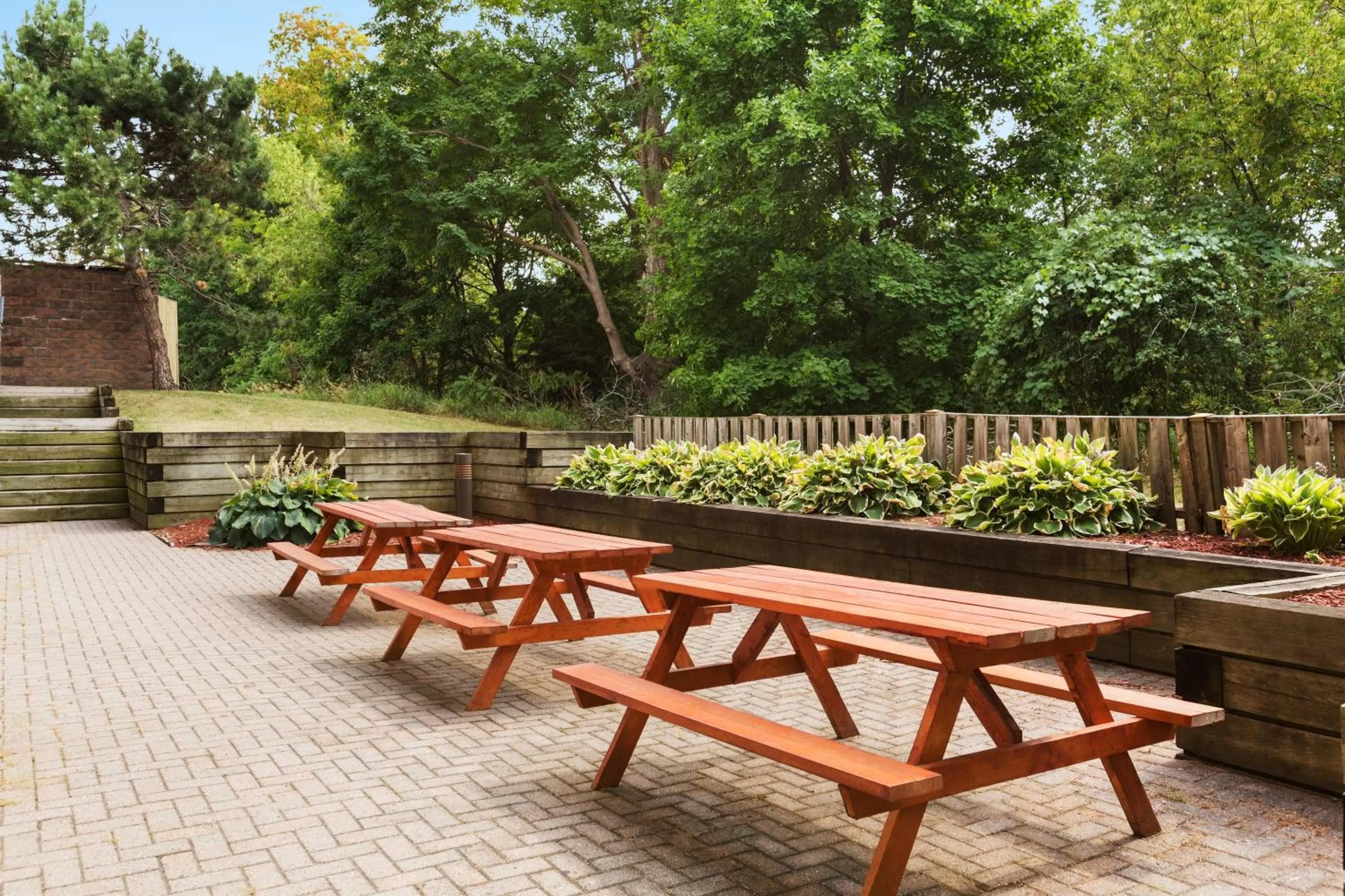 Patio in Travelodge by Wyndham Barrie