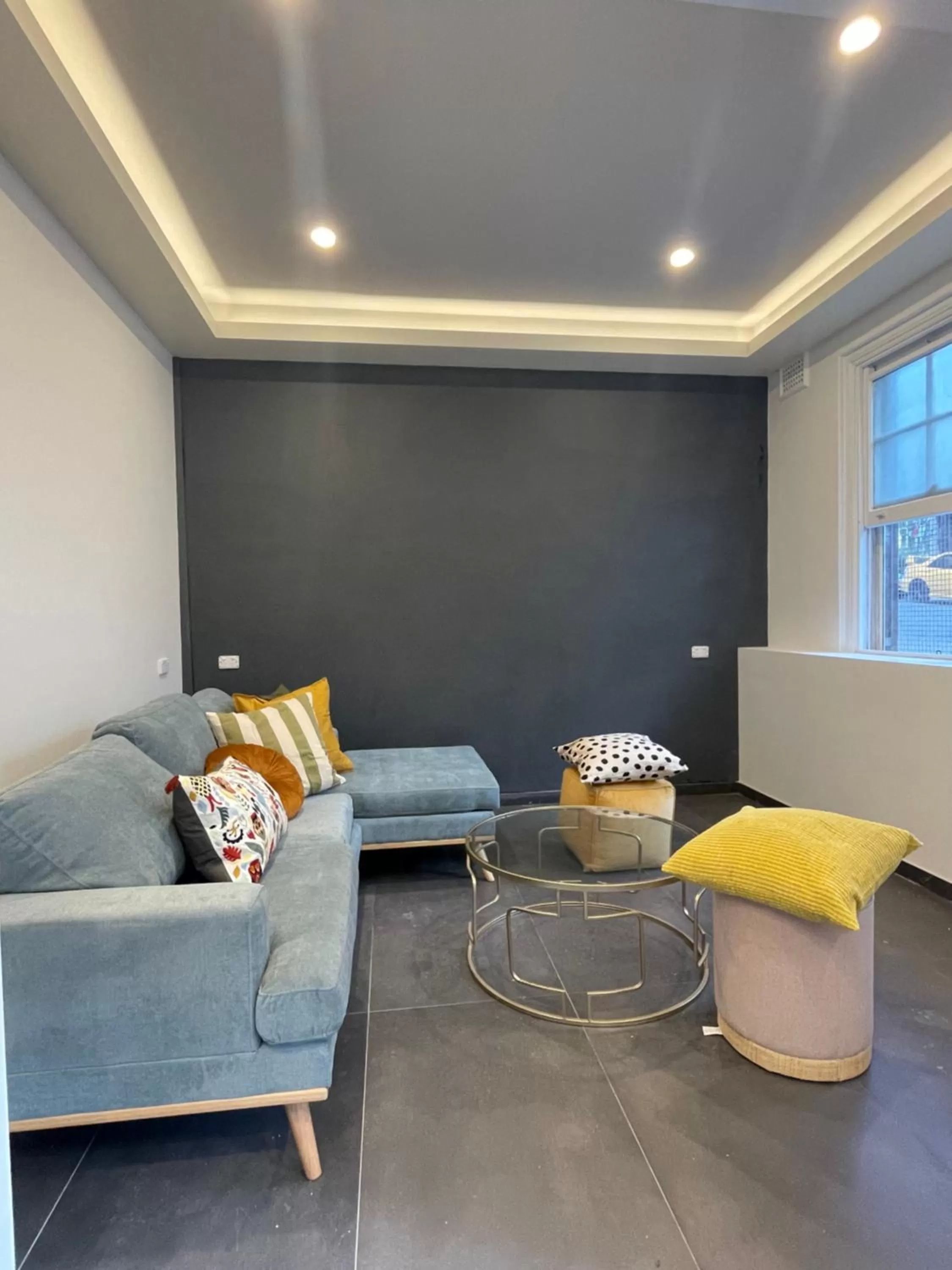 Living room in Cozy M Hostel