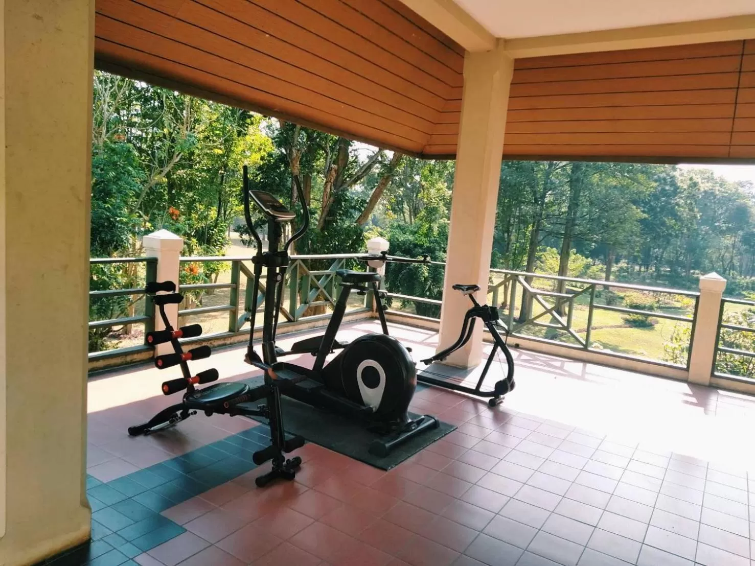 Fitness centre/facilities in Aekpailin River Kwai Resort