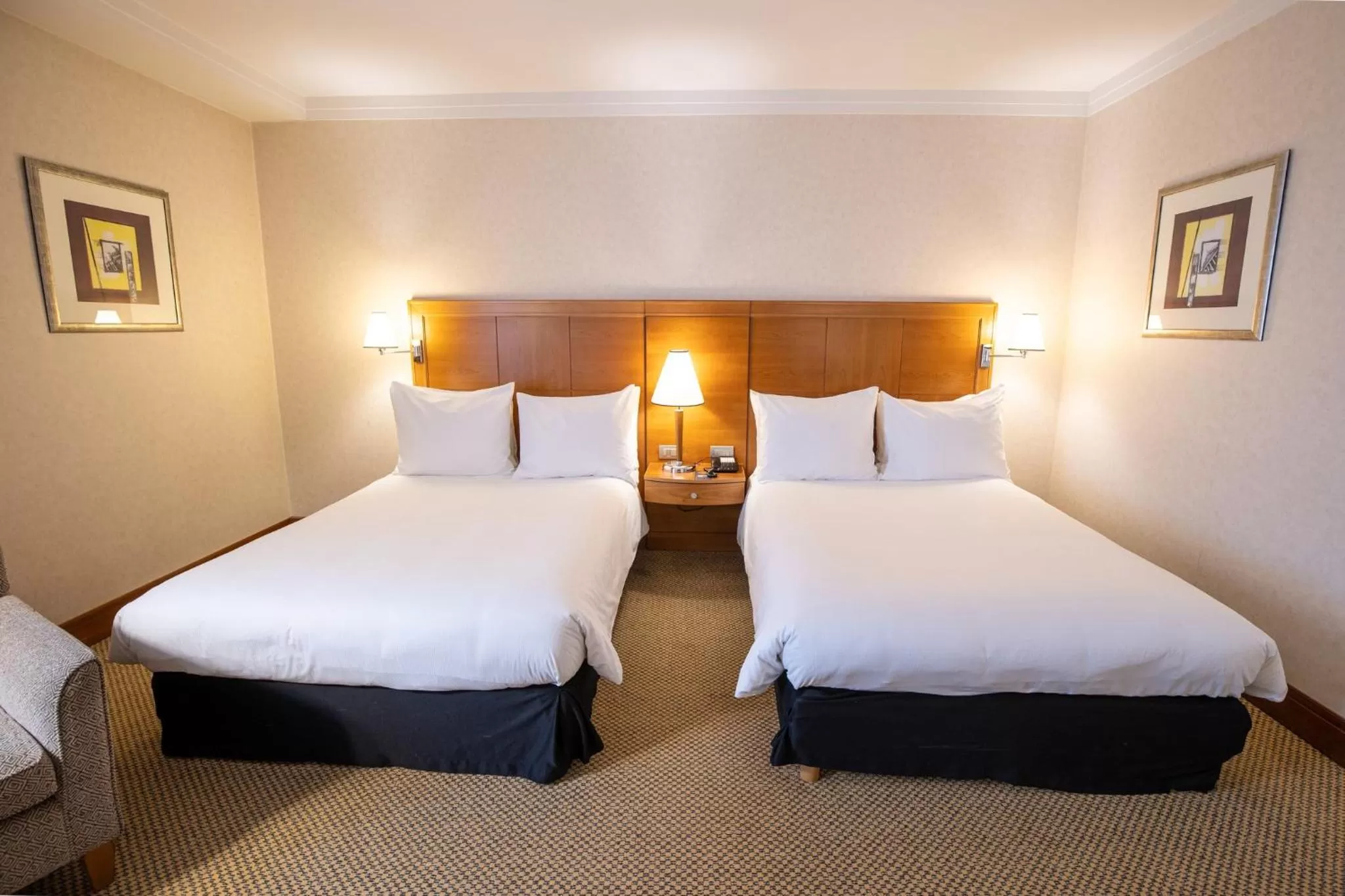 Photo of the whole room, Bed in Crowne Plaza Brussels Airport by IHG