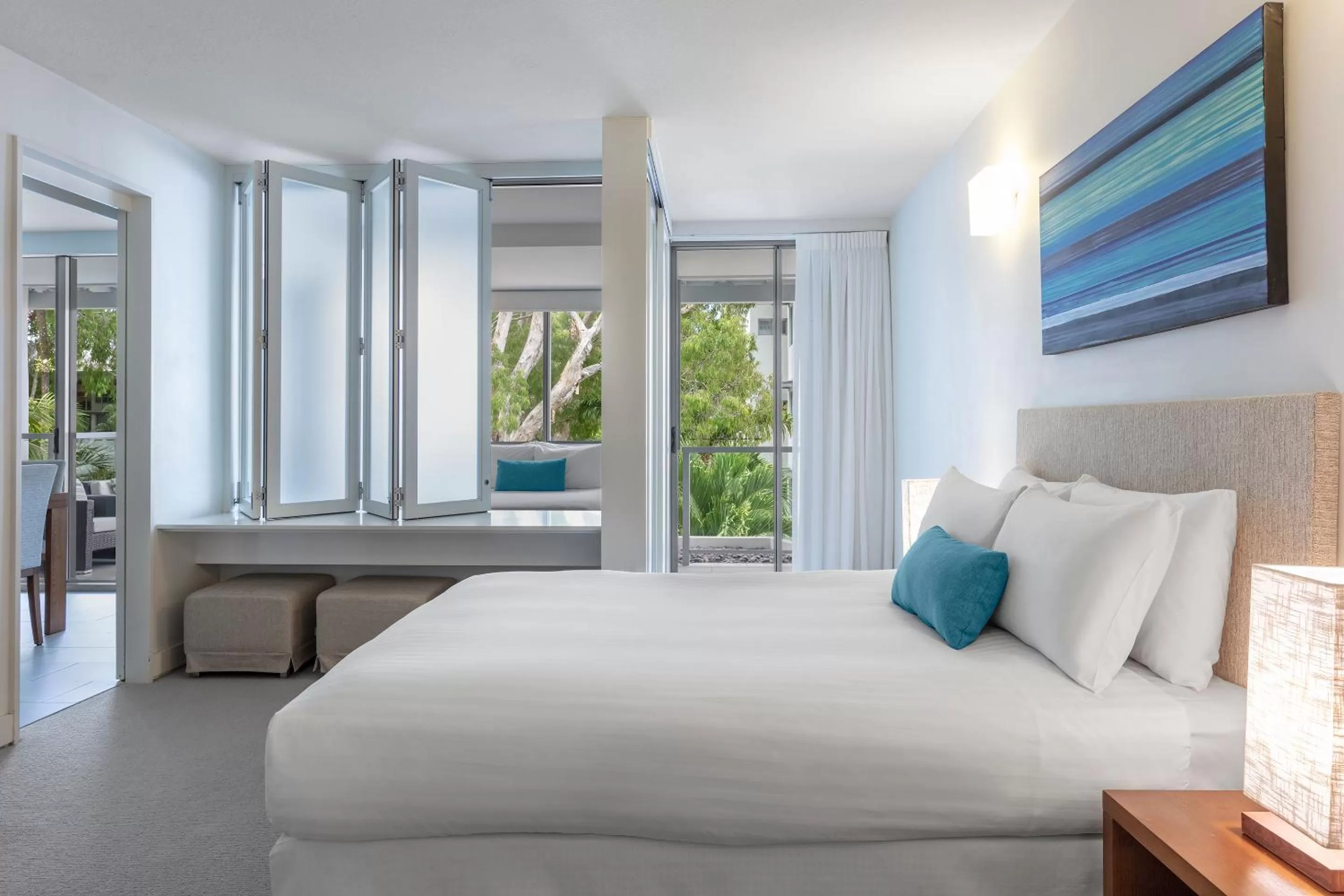 Bed in Drift Palm Cove