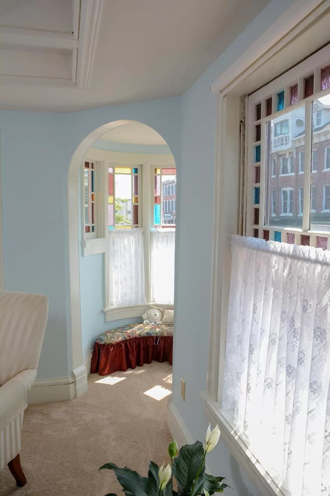 Decorative detail in The Towers Bed & Breakfast