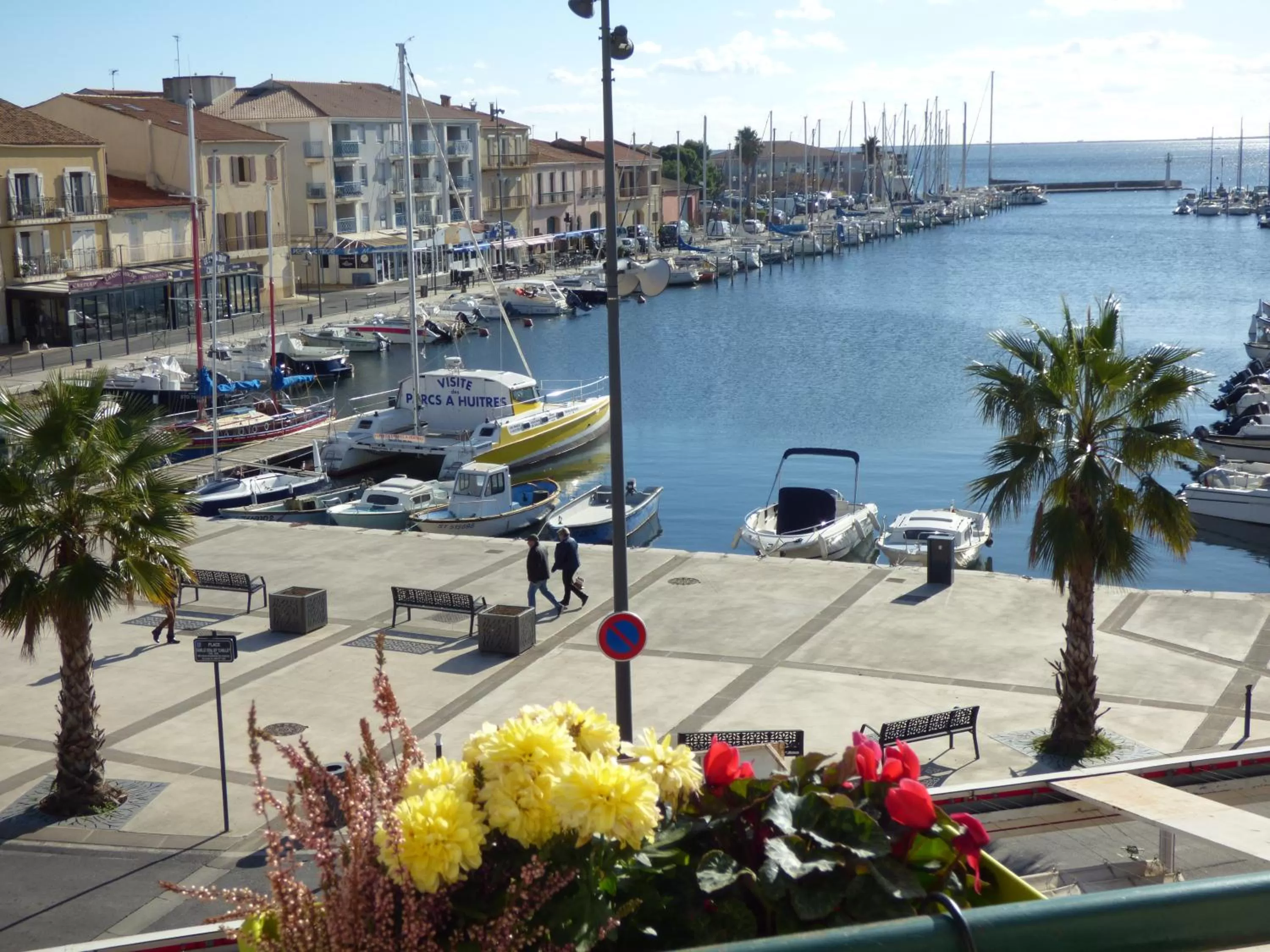 Balcony/Terrace in Hotel-Restaurant Du Port