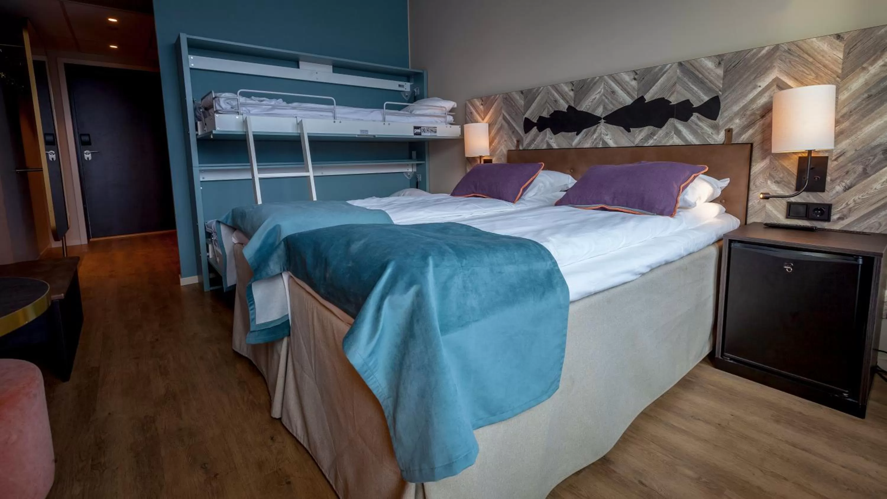 Photo of the whole room, Bed in Quality Hotel Grand Tromsø