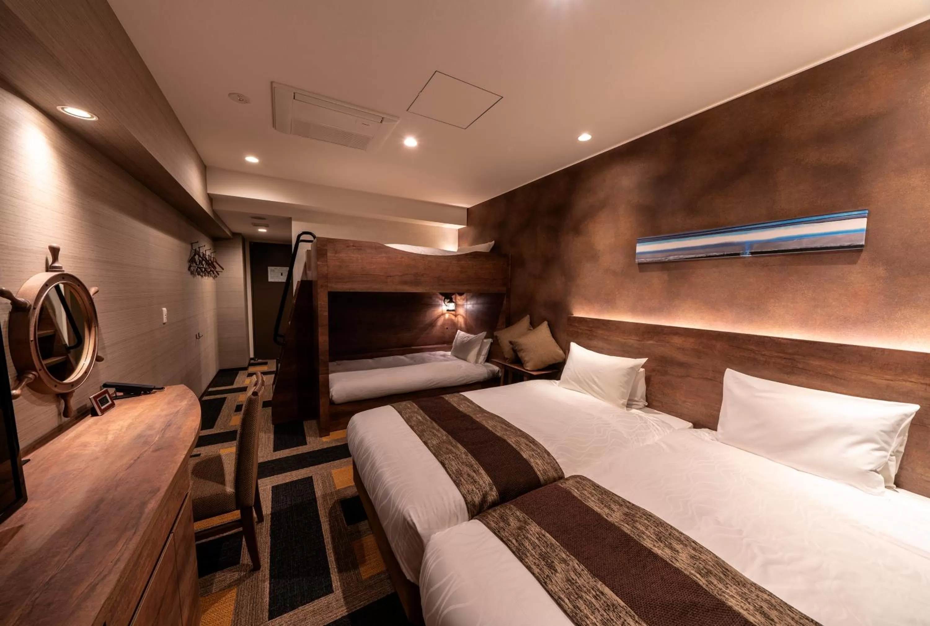 Family Room with Sofa Bed - Non-Smoking in Hotel Torifito Otaru Canal