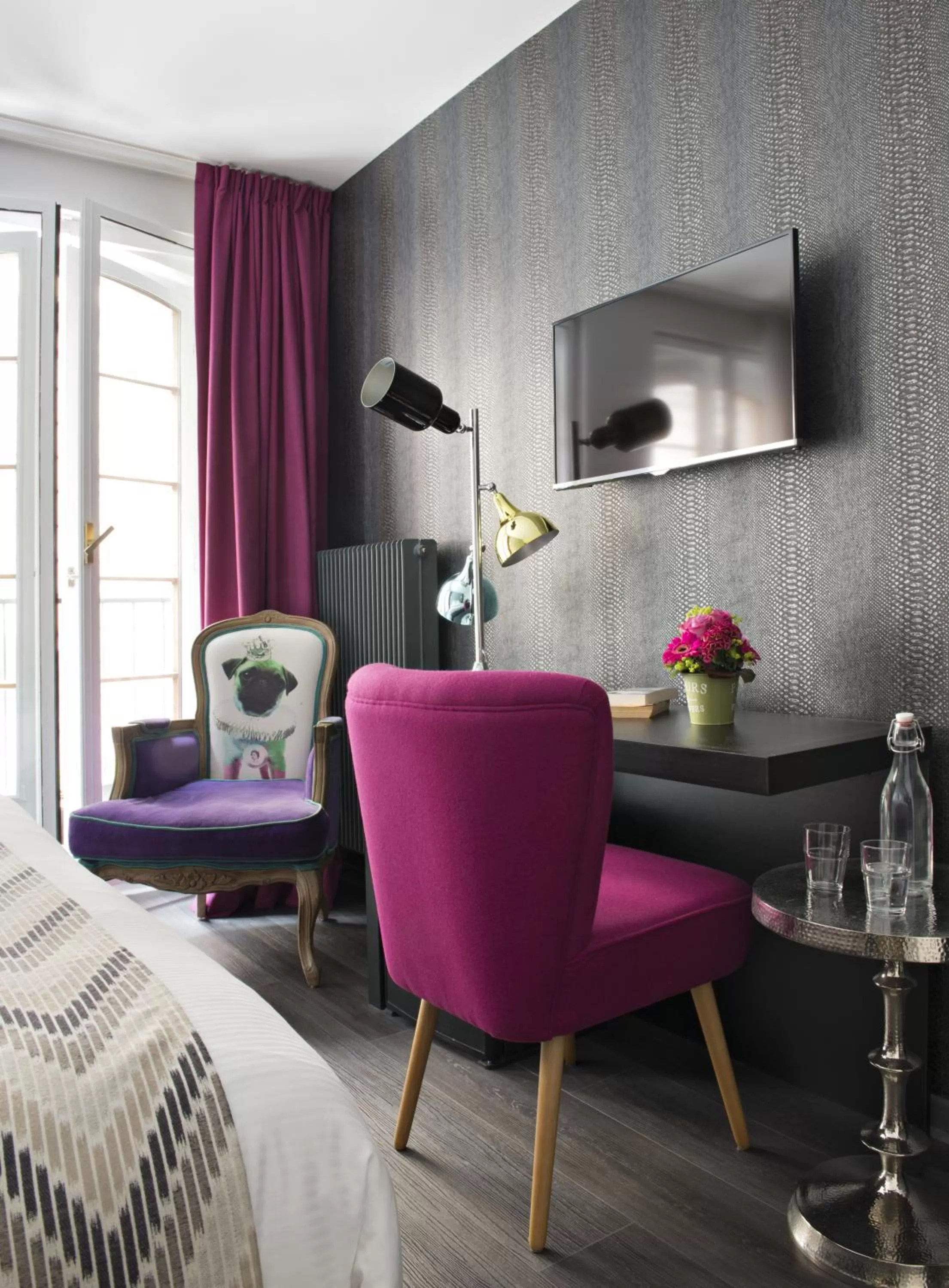 Comfort Twin Room in Hôtel Le Rohan, centre Cathédrale