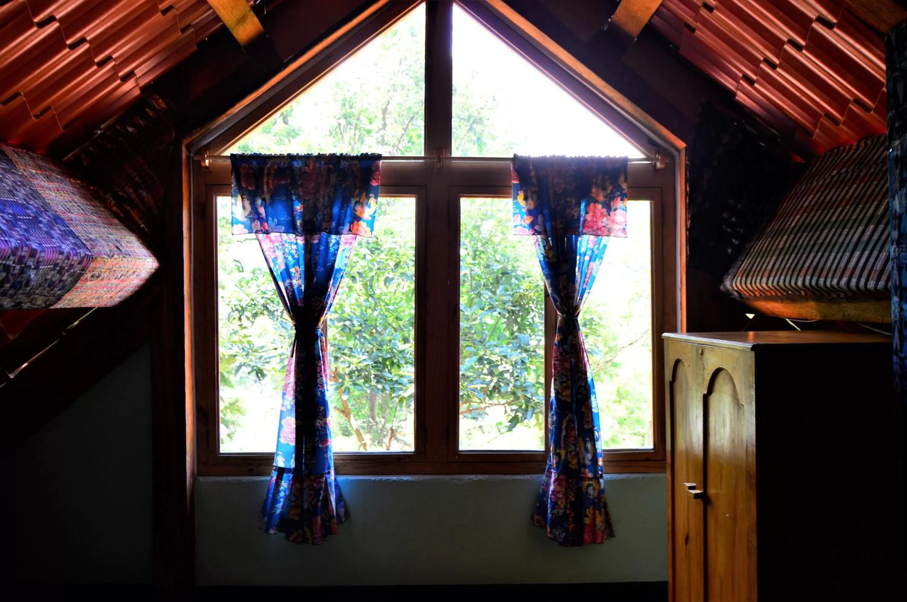 Garden view in Eco-Hotel Mayachik