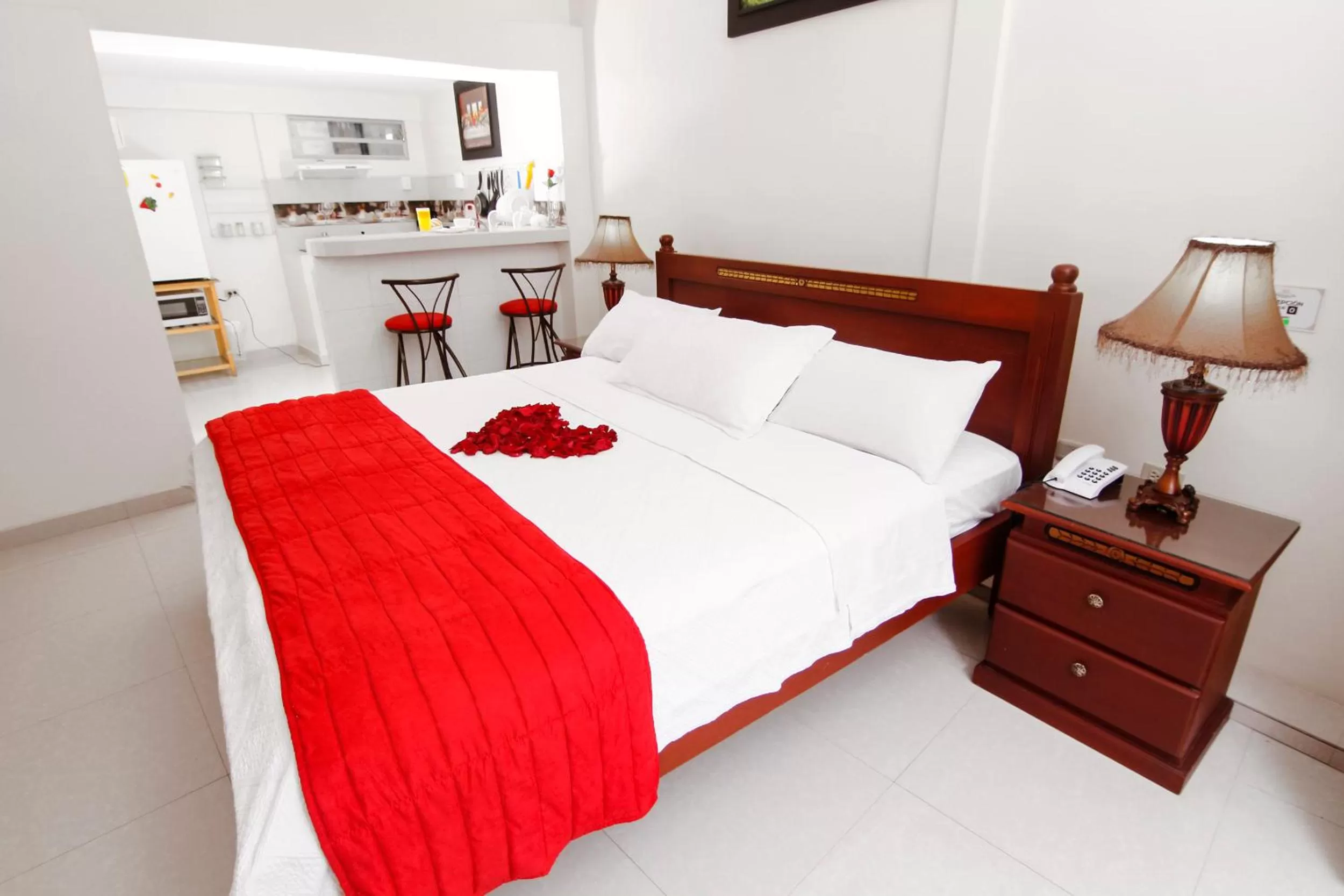 Bed in Hotel Versailles Internacional