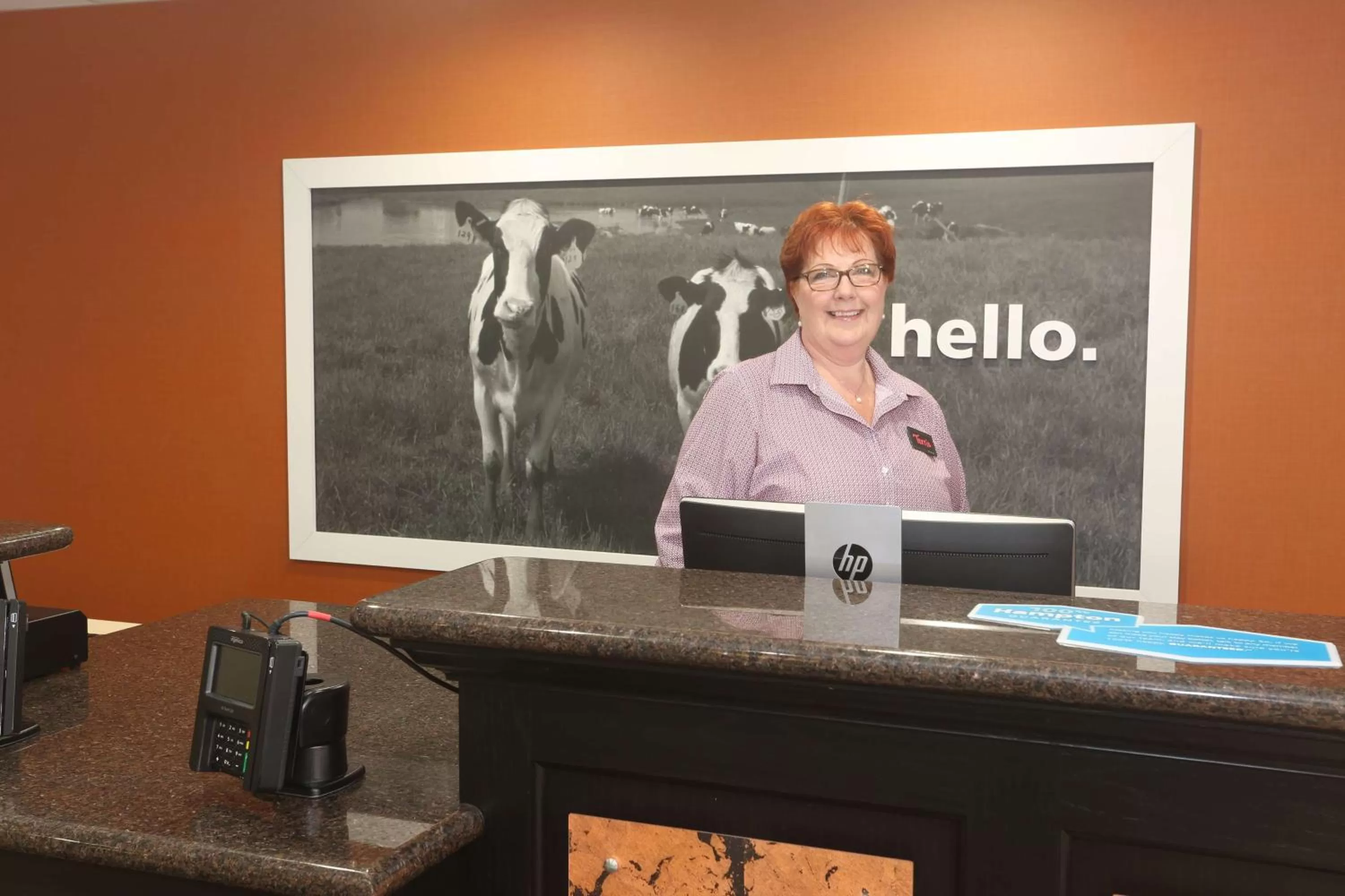 Lobby or reception in Hampton Inn Owego