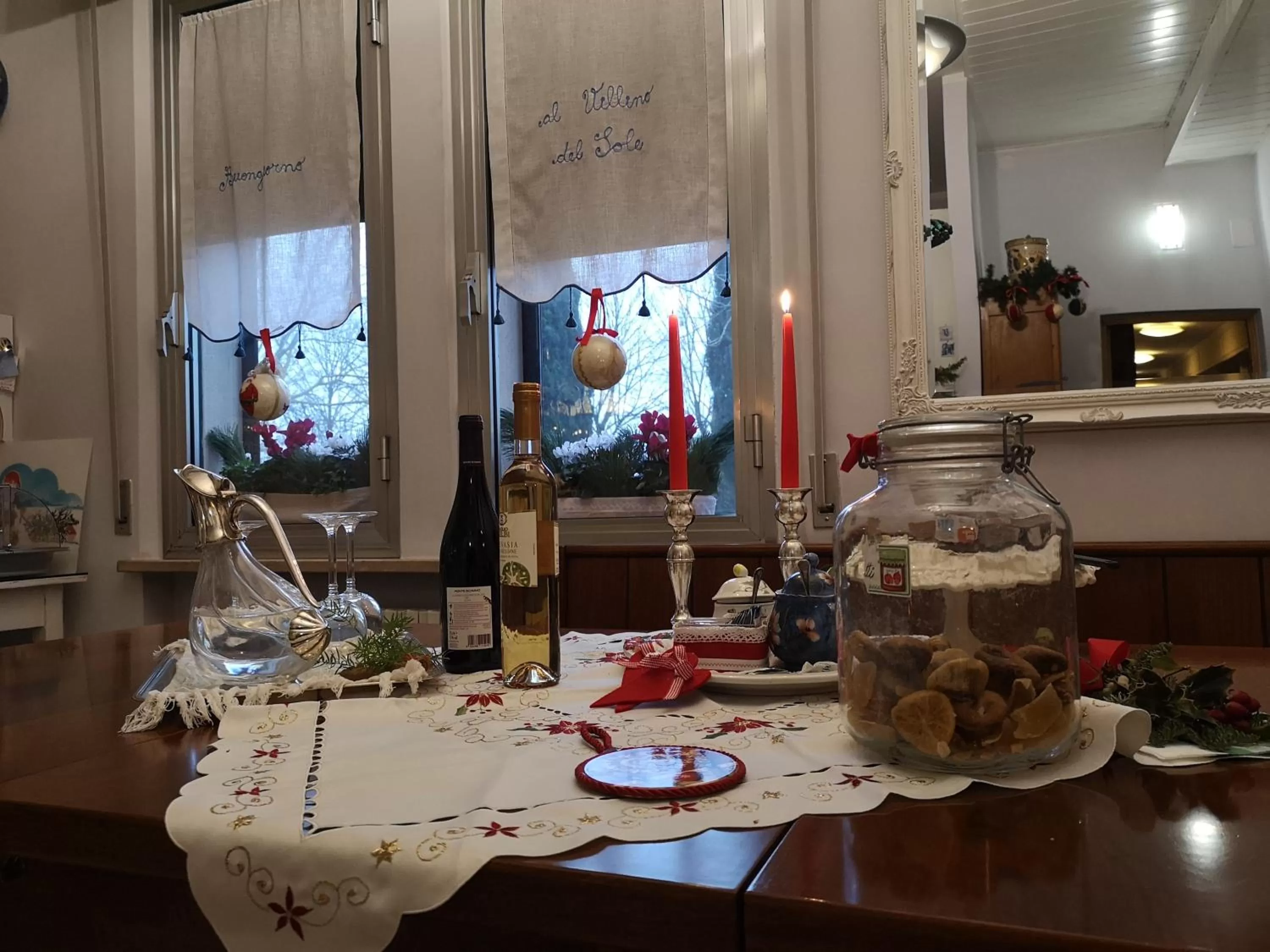 Food and drinks in Al Villino del Sole