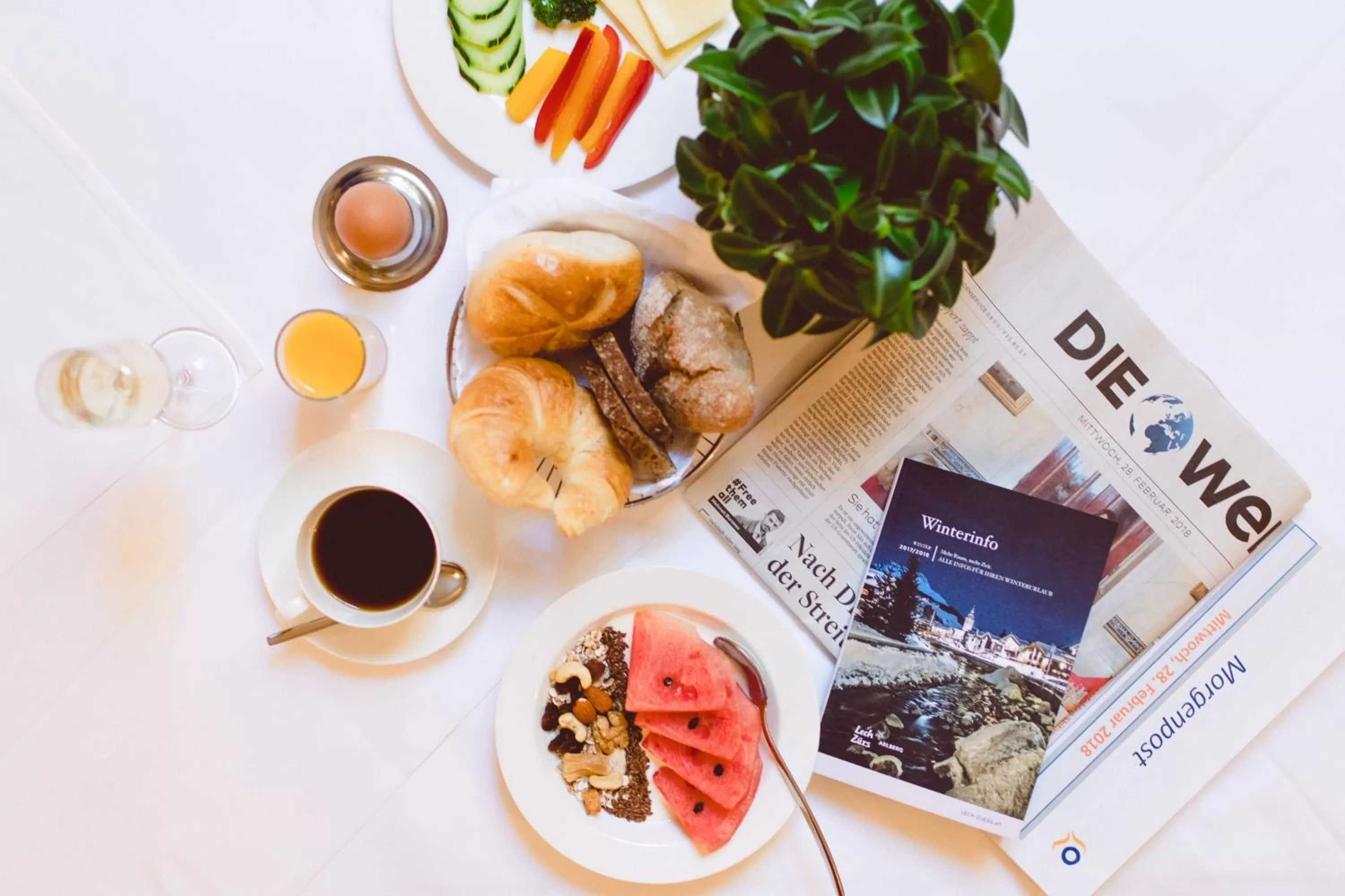 Breakfast in Hotel Plattenhof