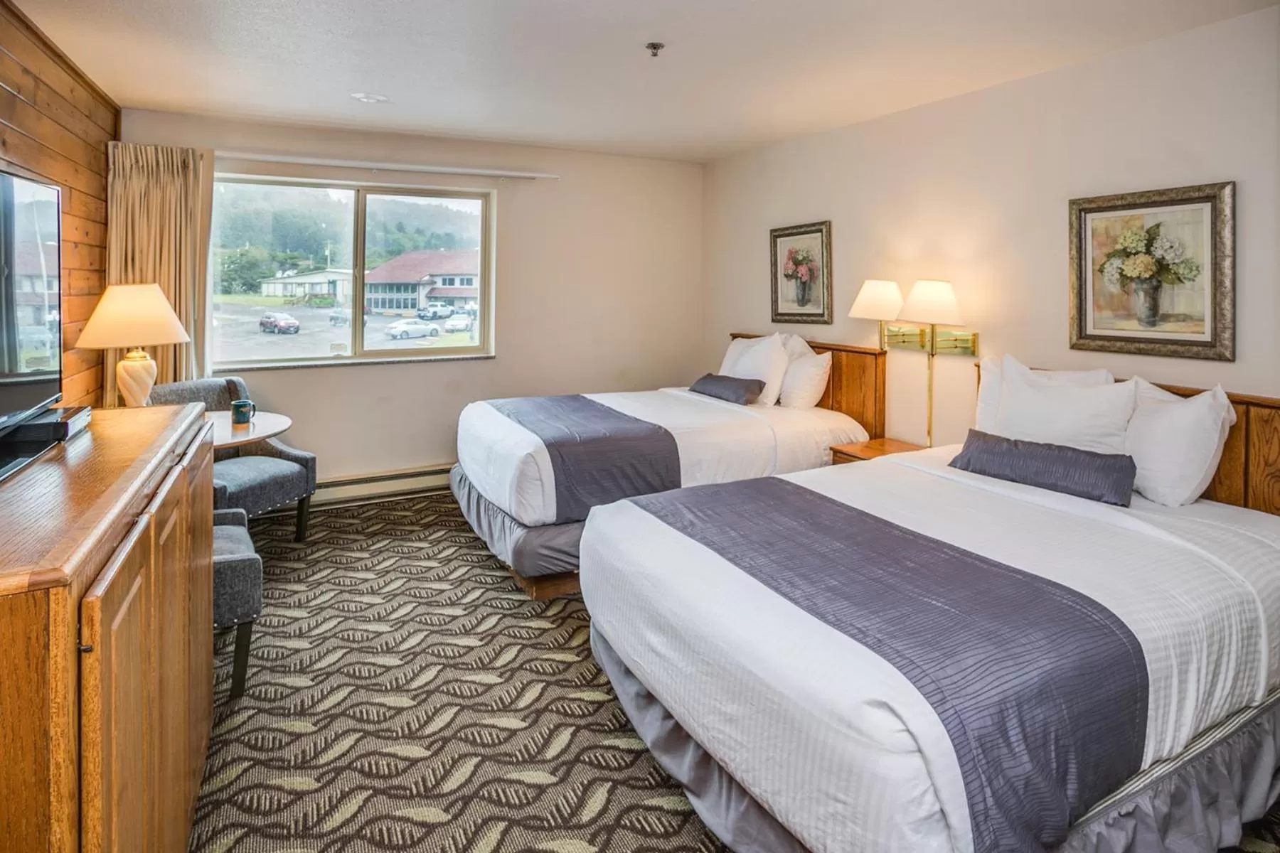 Double Room with Two Double Beds - Hillside View in Adobe Resort