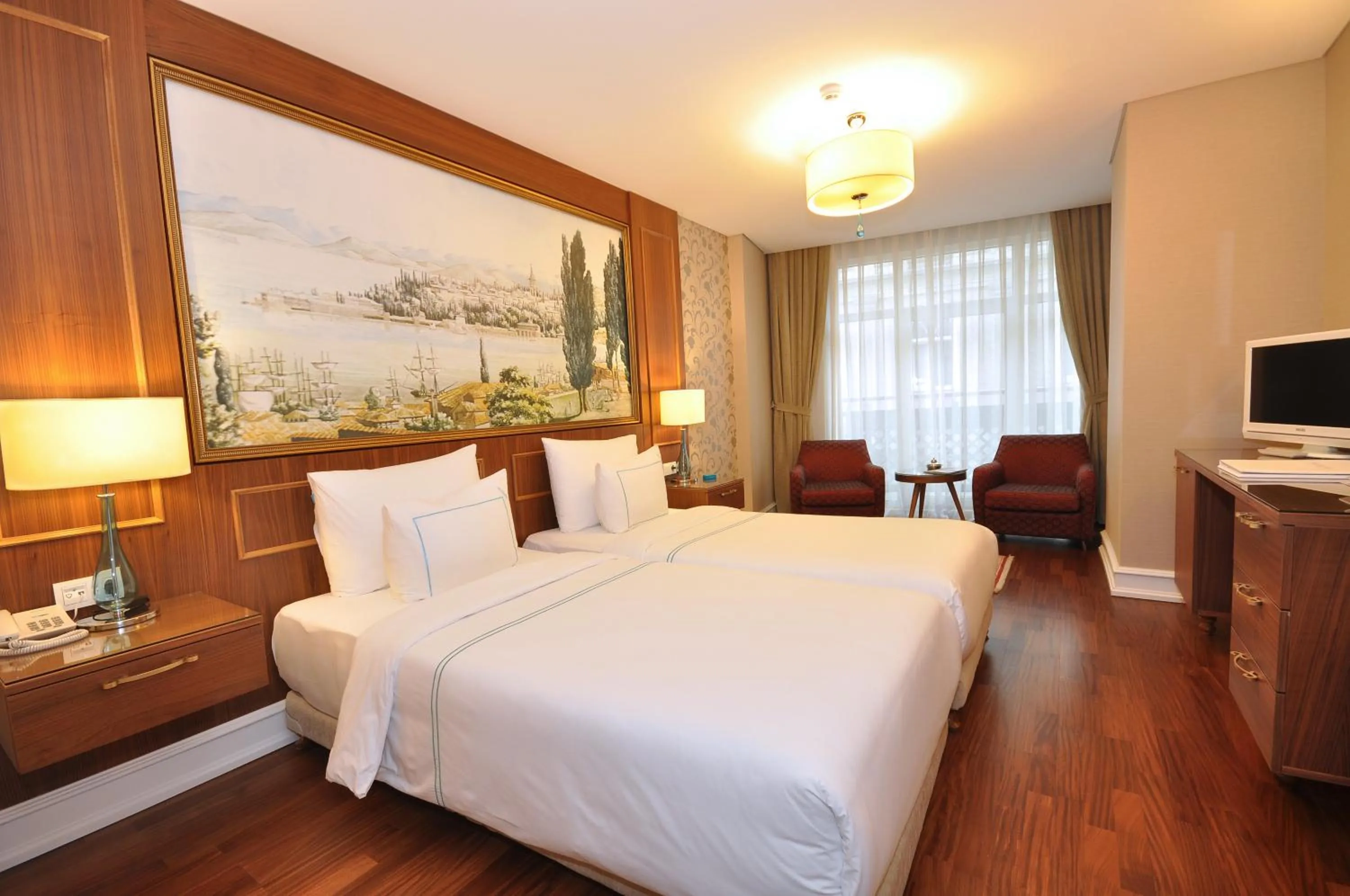 Photo of the whole room, Bed in Neorion Hotel - Special Class