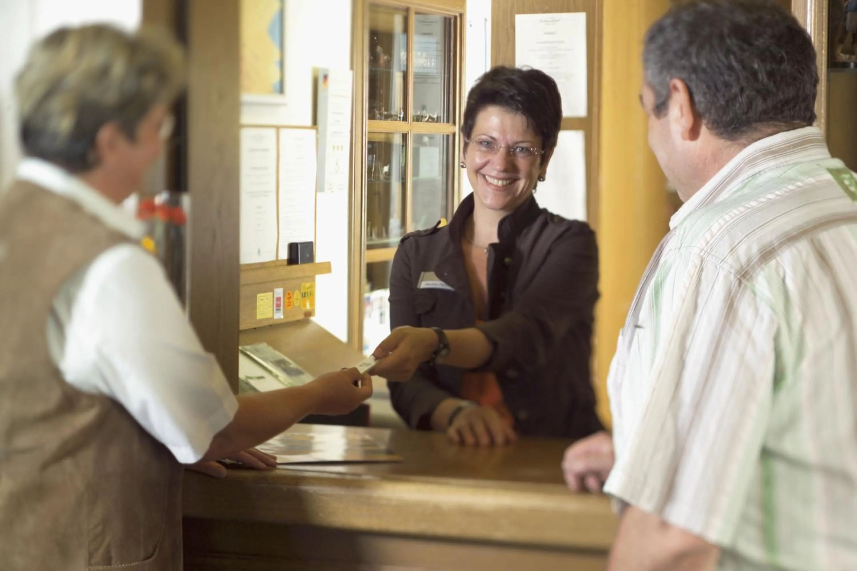 Lobby or reception in Flair Hotel Dobrachtal