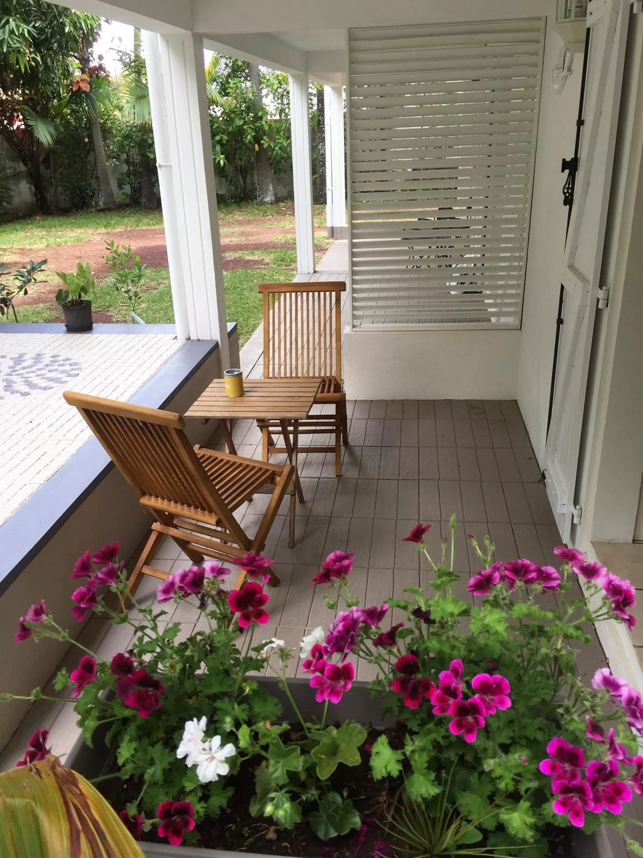 Patio in La Case O zoizos