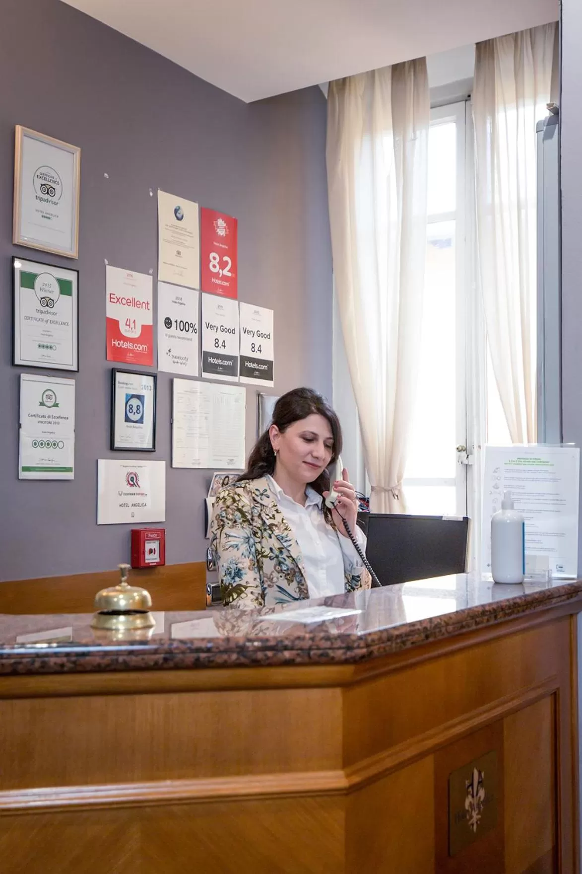 Staff in Hotel Angelica Firenze