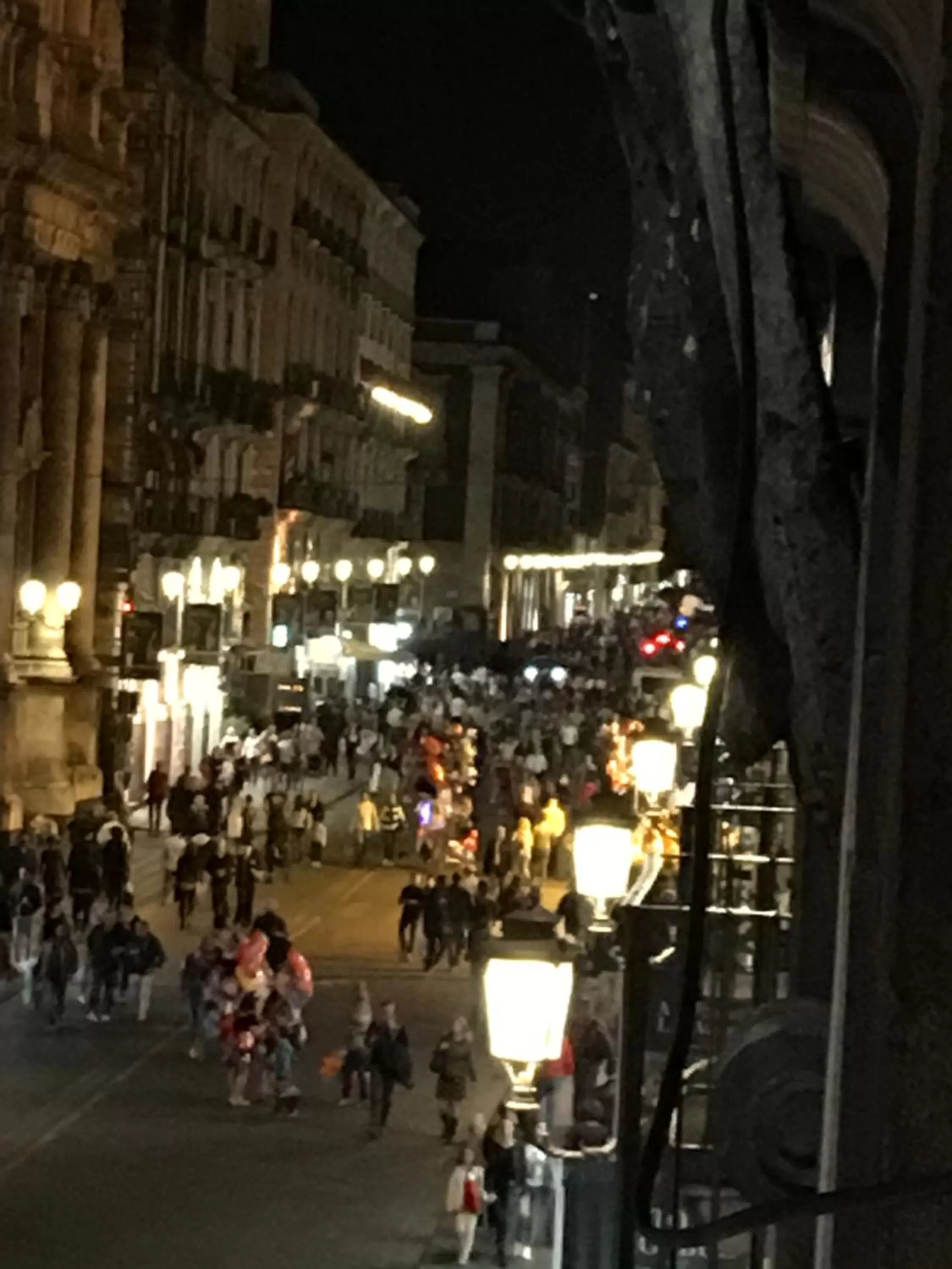 City view in B&B Etnea Palace