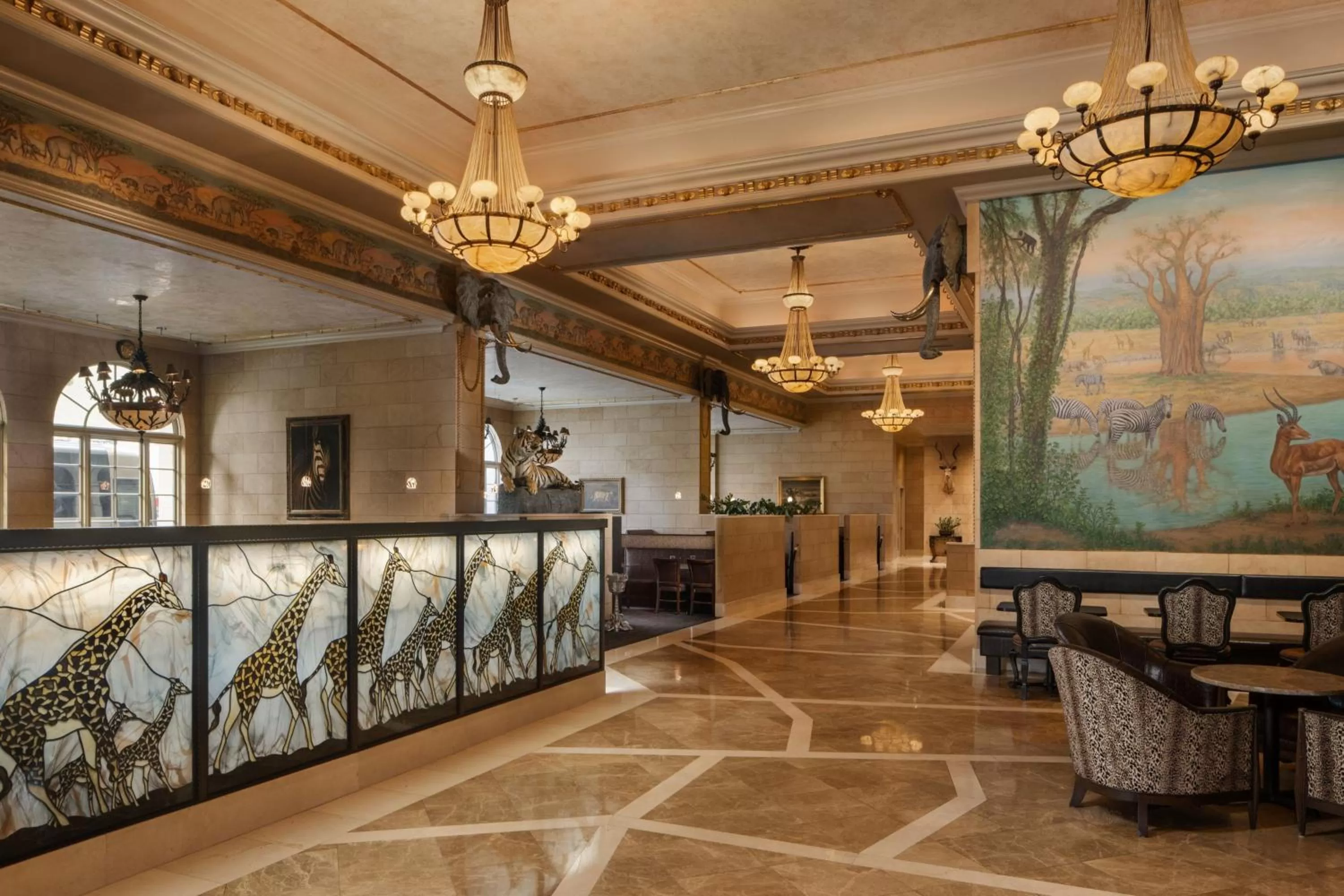 Lobby or reception in The Davenport Tower, Autograph Collection