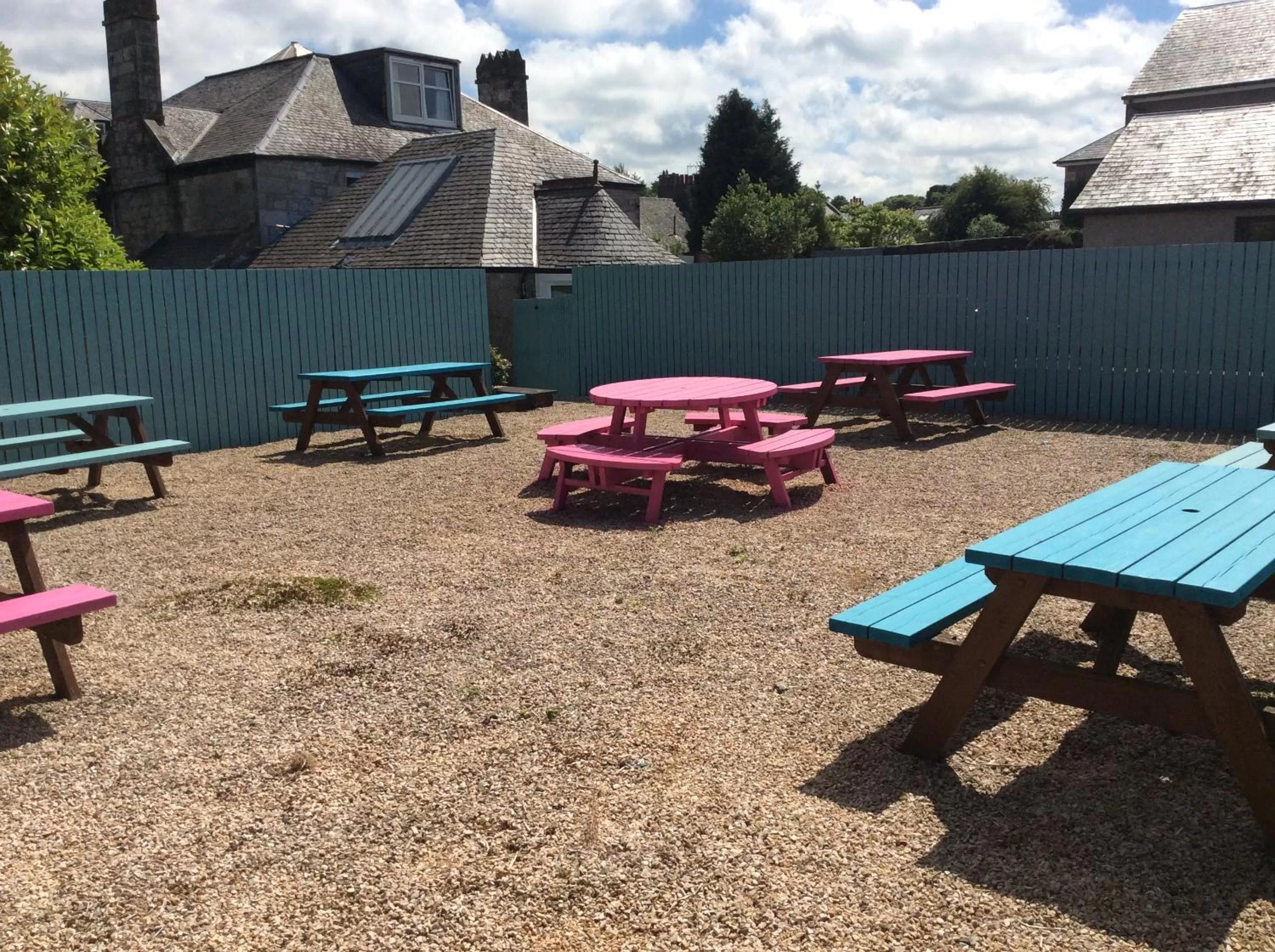 Garden in Kirklands Hotel