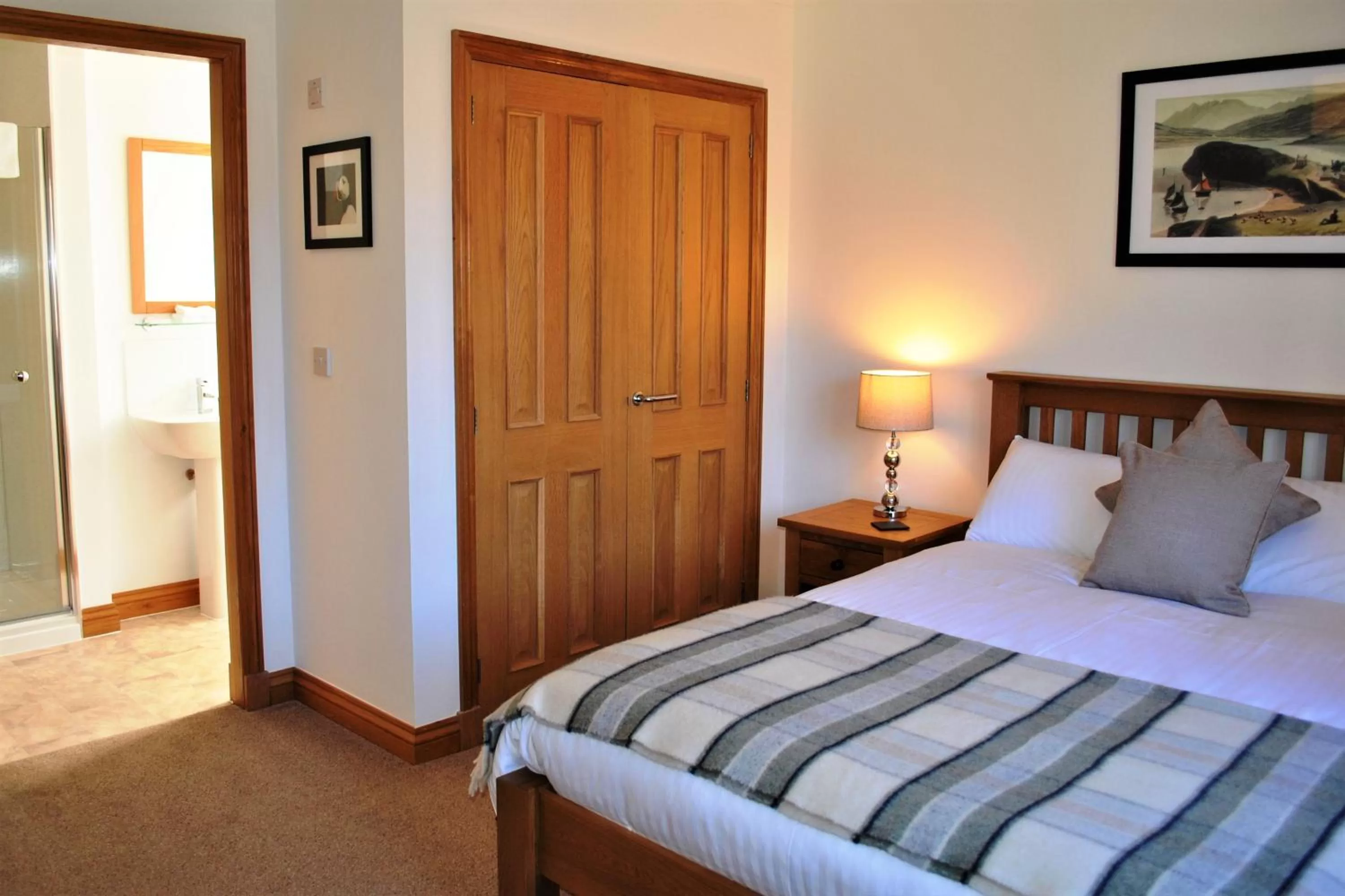 Bed in Orchard House Bed and Breakfast