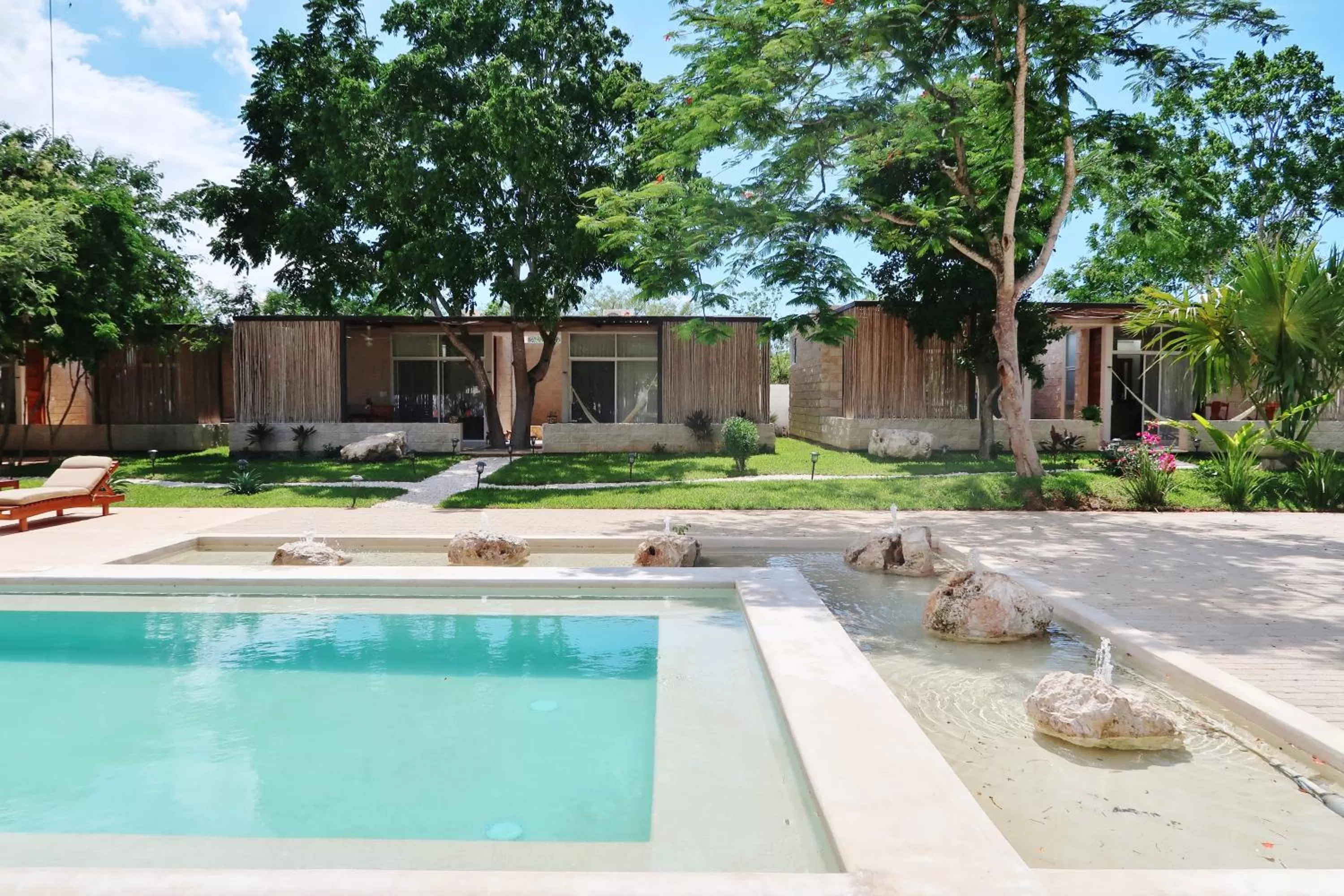 Swimming pool in Hotel Casa de Campo Conkal Merida
