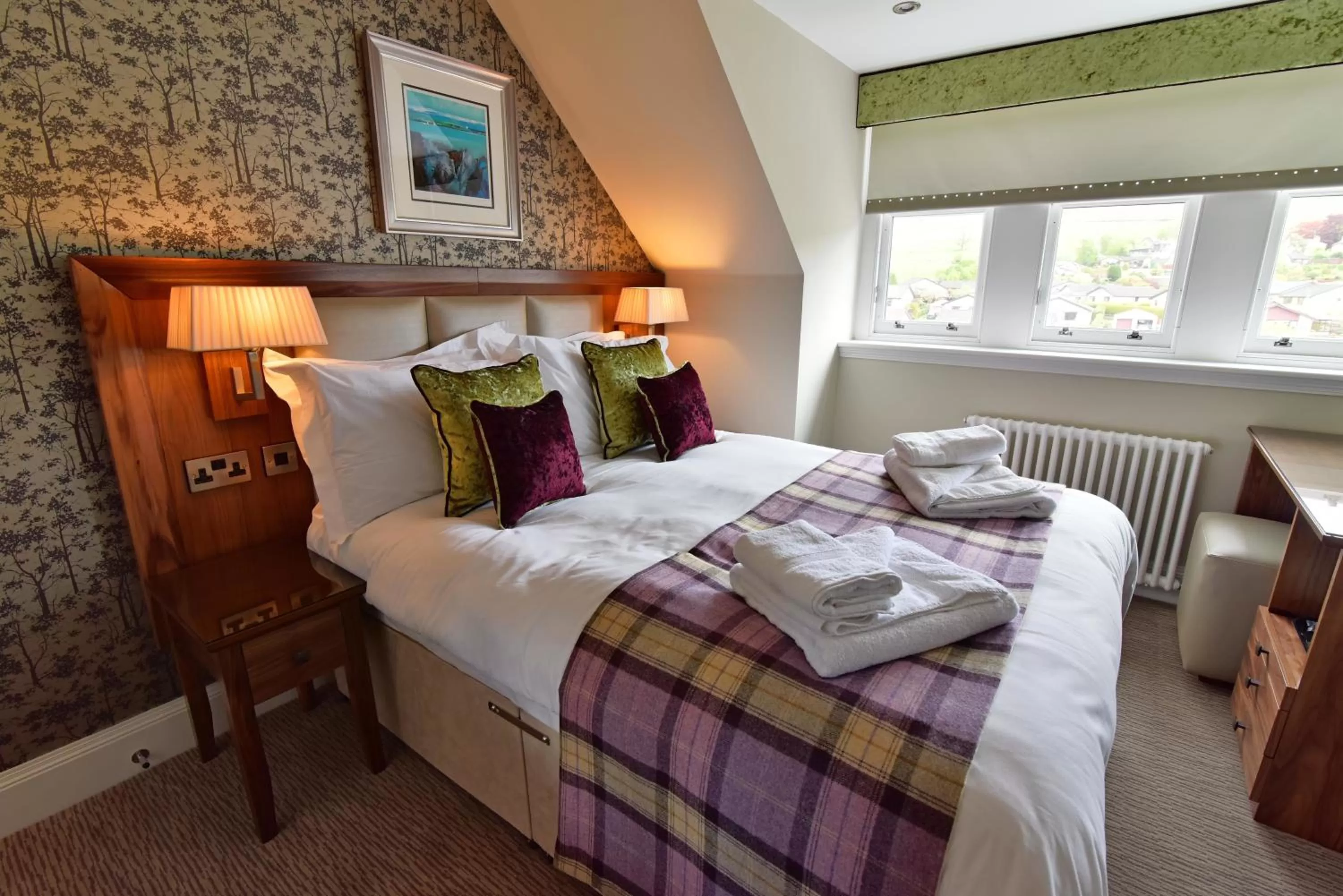 Photo of the whole room, Bed in The Townhouse Aberfeldy - Rooms & Breakfast