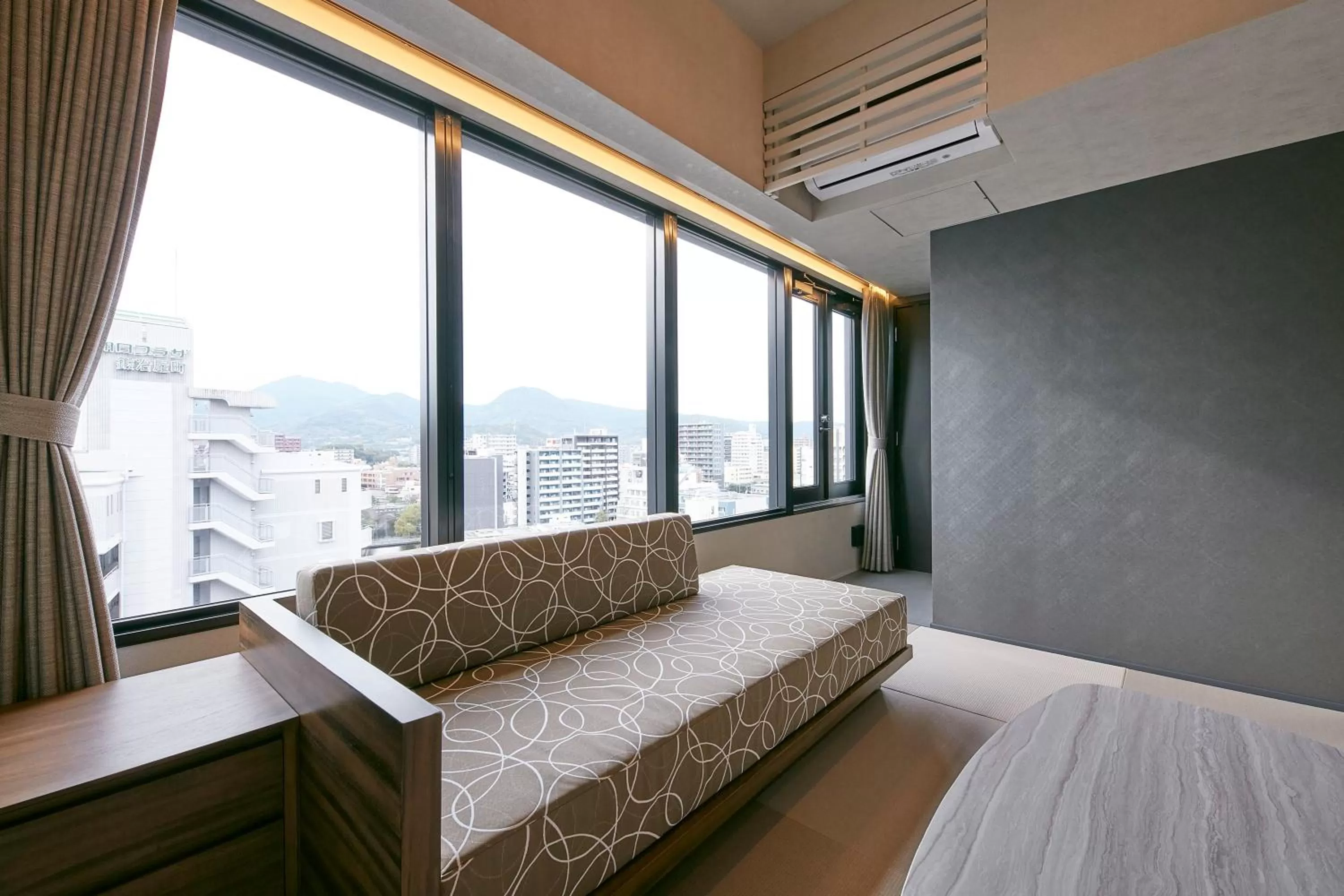 Photo of the whole room, Bed in fav KUMAMOTO