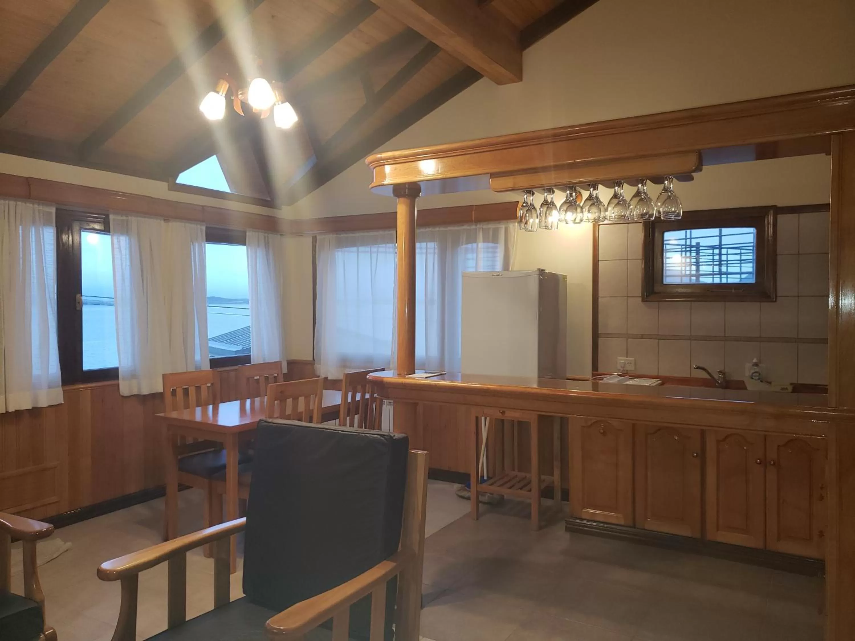 kitchen in Balcones del Beagle Apart