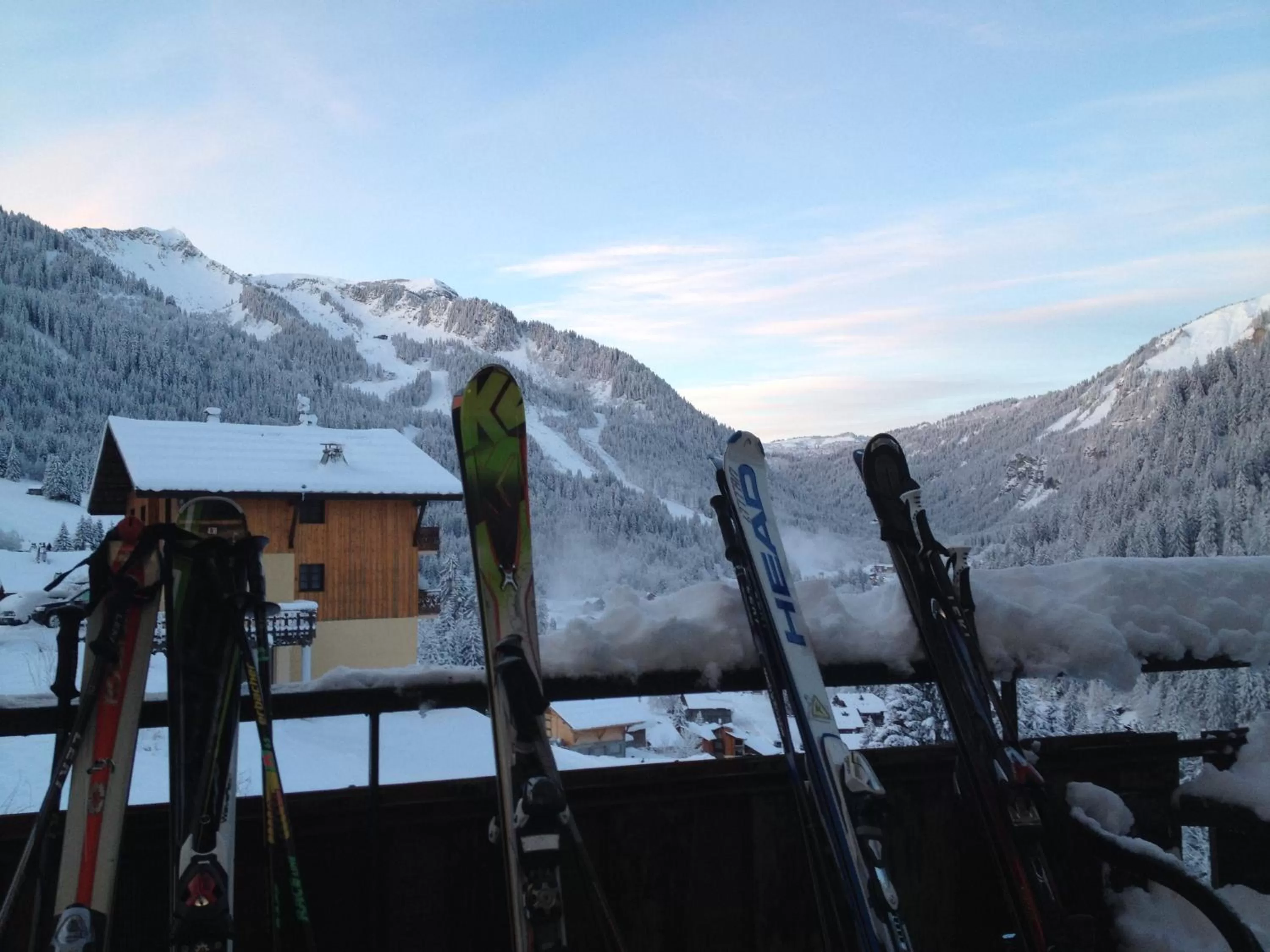 Winter in Hotel Bergerie Chatel