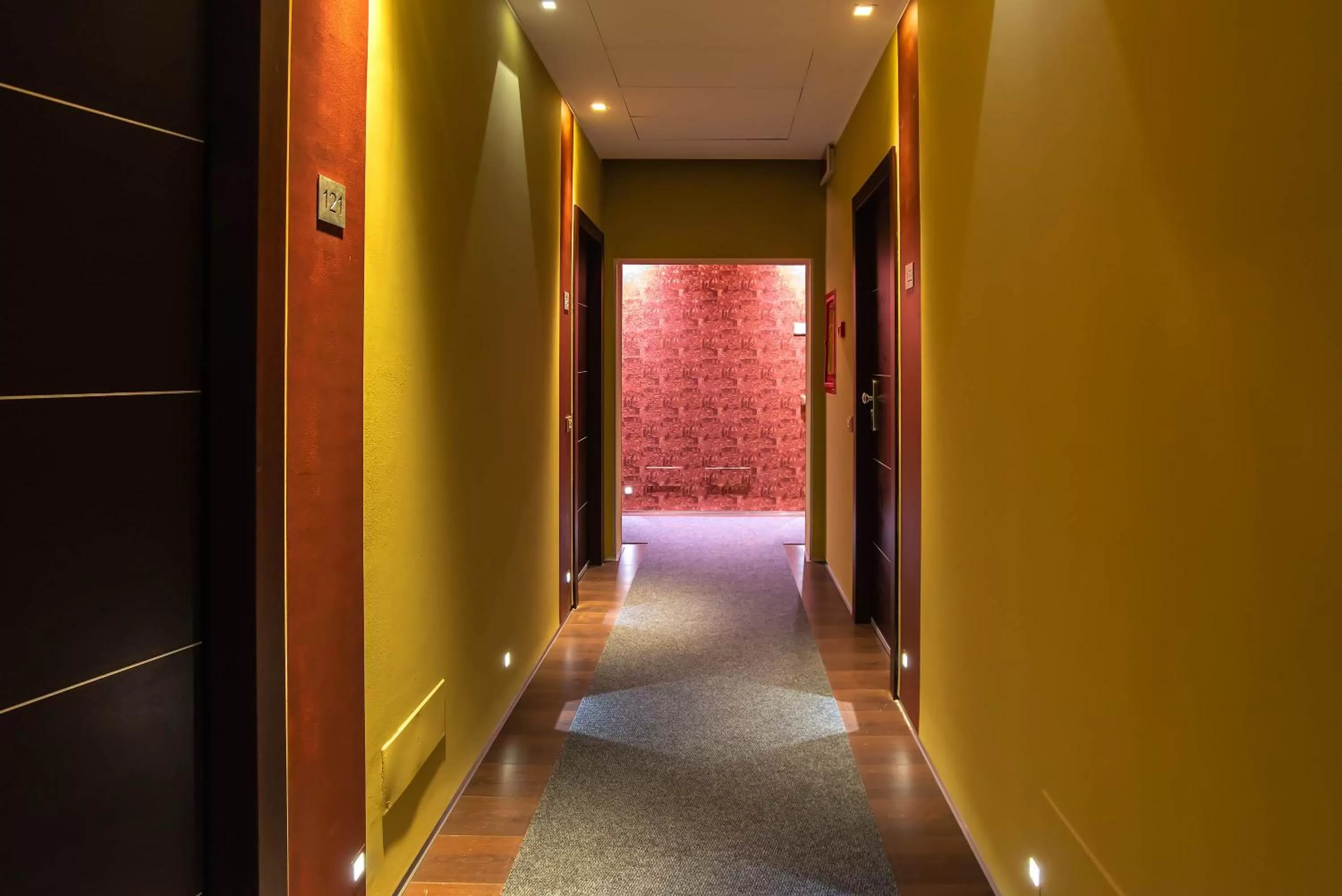 Inner courtyard view in Catone District Hotel