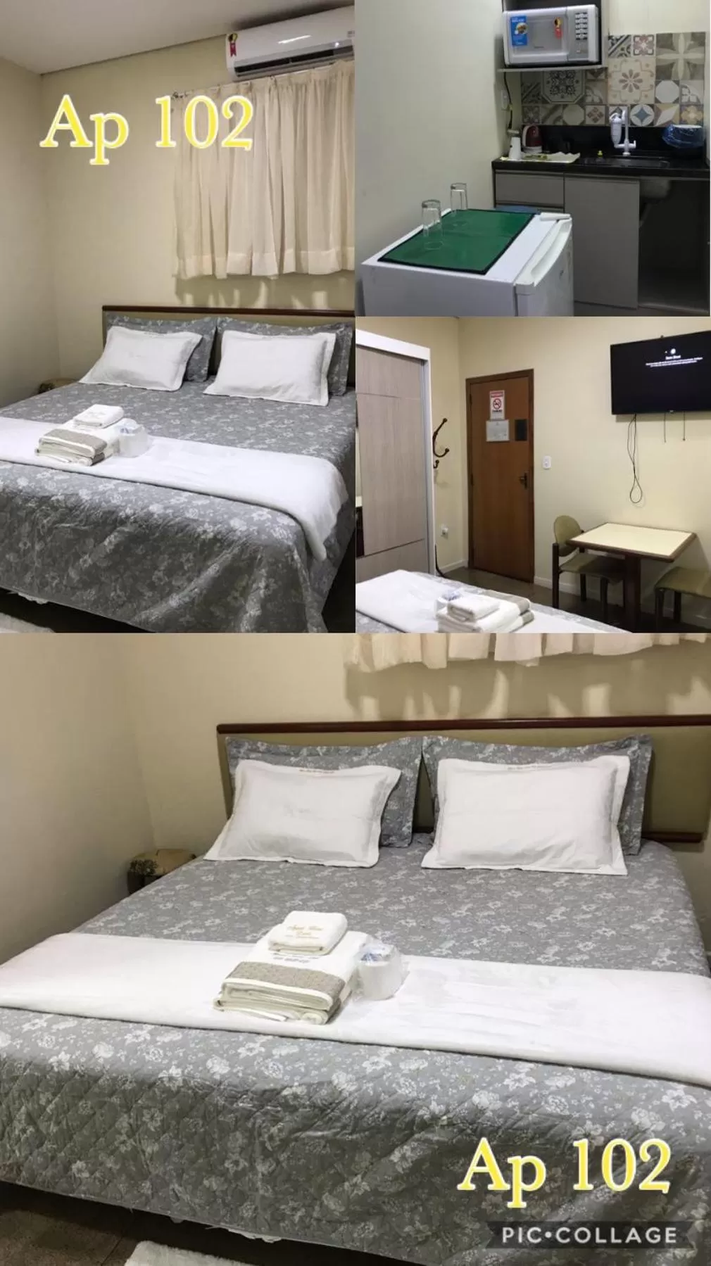 Bed in ZANI APART HOTEL 520i