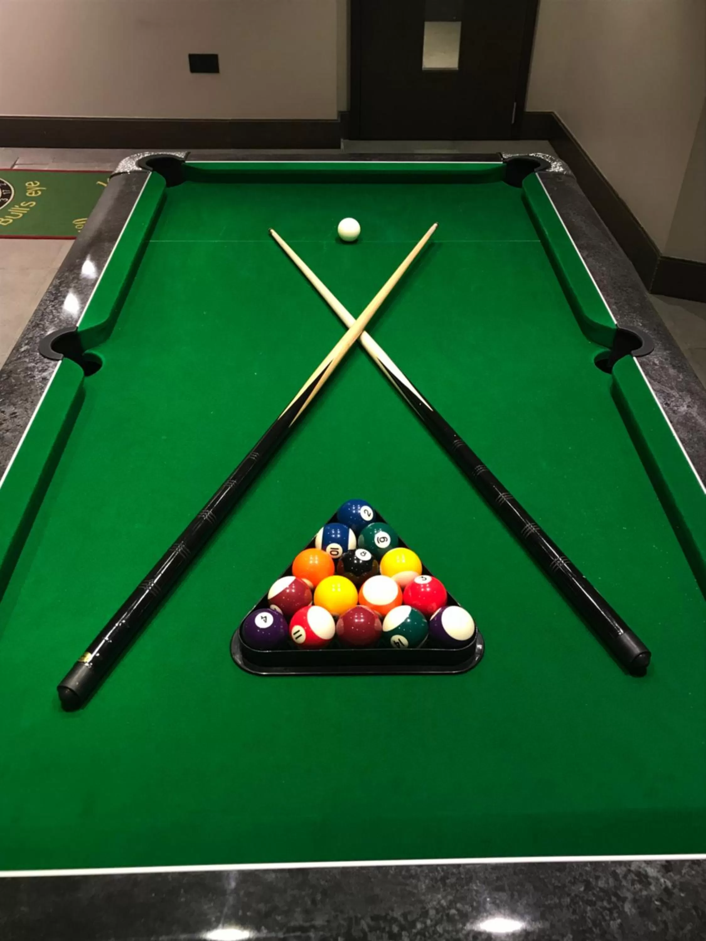 Billiard in The Kings Head Hotel