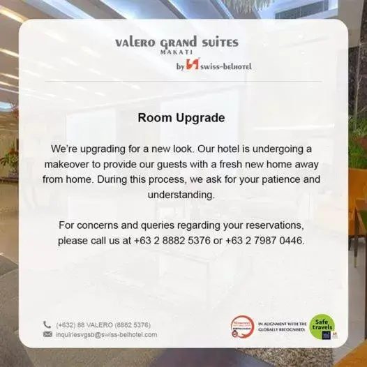 Three-Bedroom Suite in Valero Grand Suites by Swiss-Belhotel Three-Bedroom Suite in Valero Grand Suites by Swiss-Belhotel