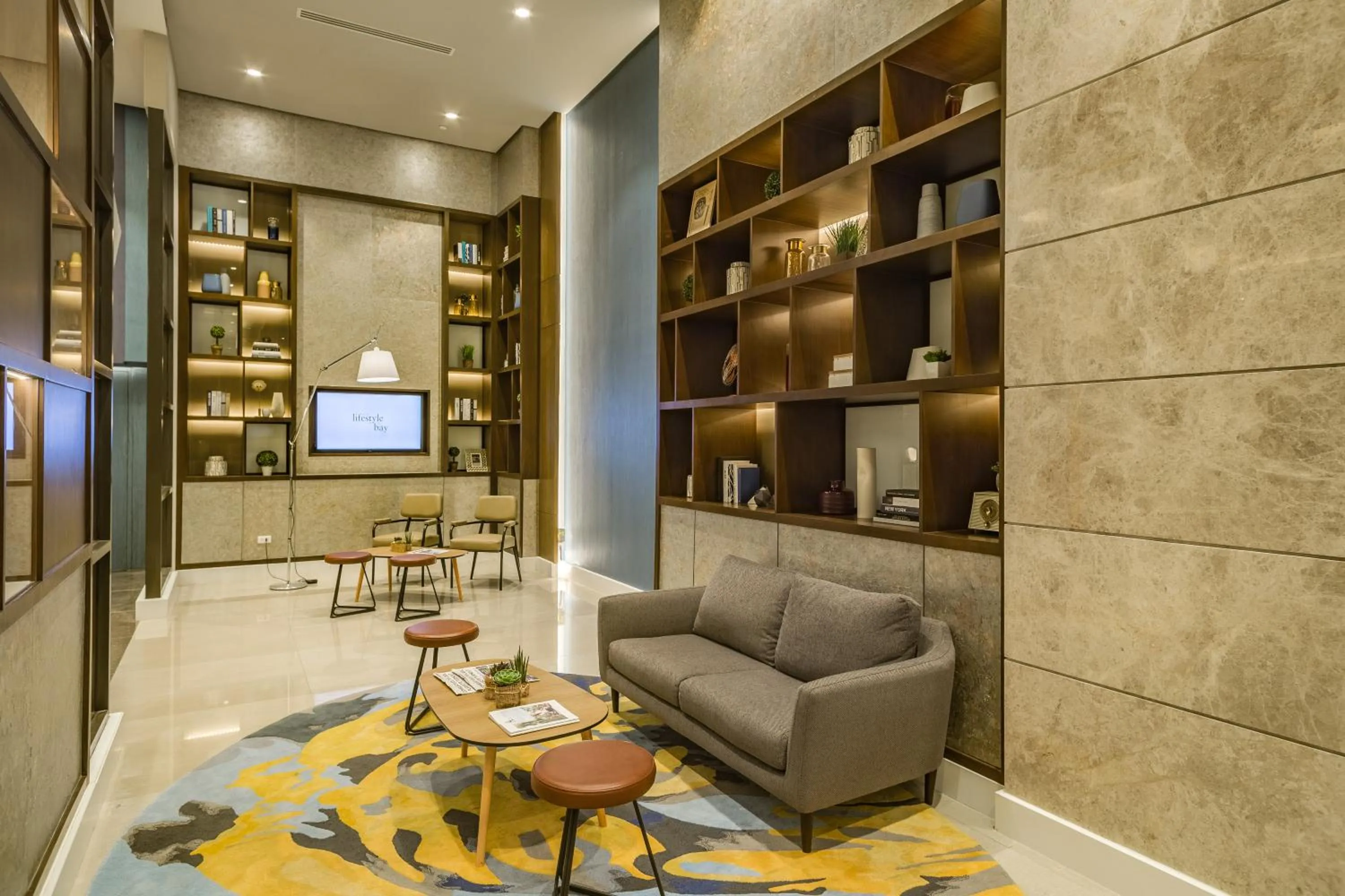 Lobby or reception in Citadines Bay City Manila