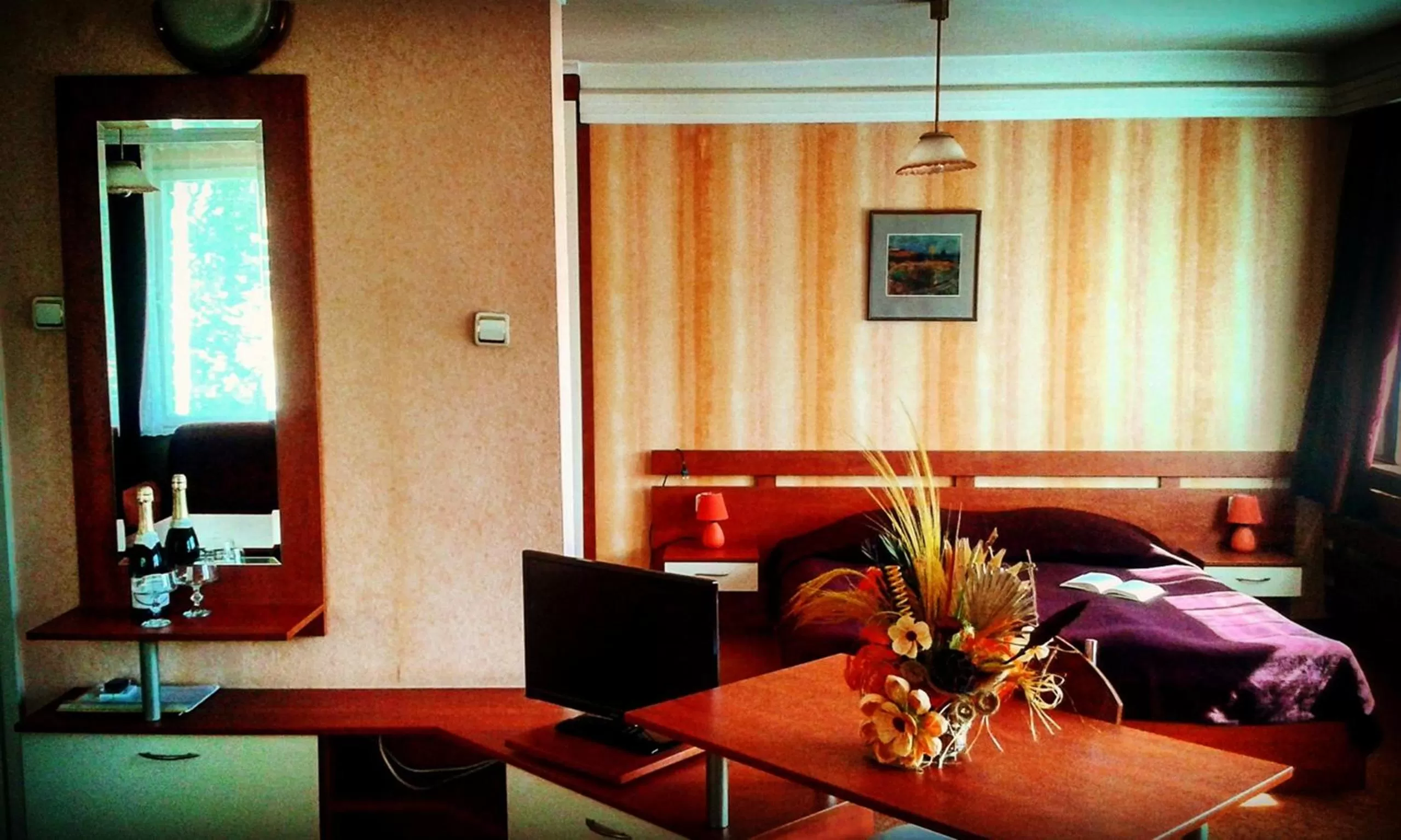 Seating area in Hotel of Bulgarian Academy of Sciences