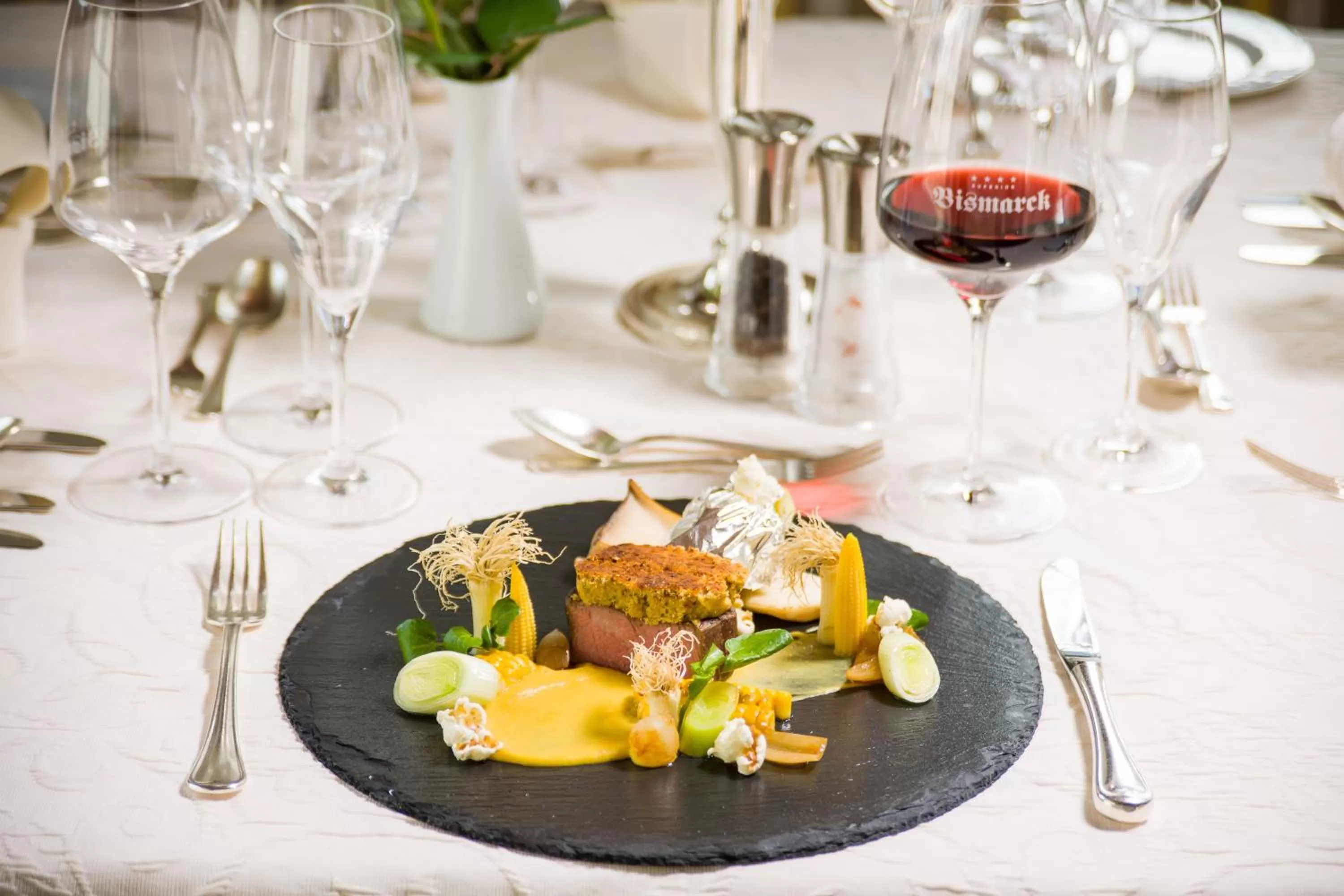 Food close-up in Hotel Bismarck