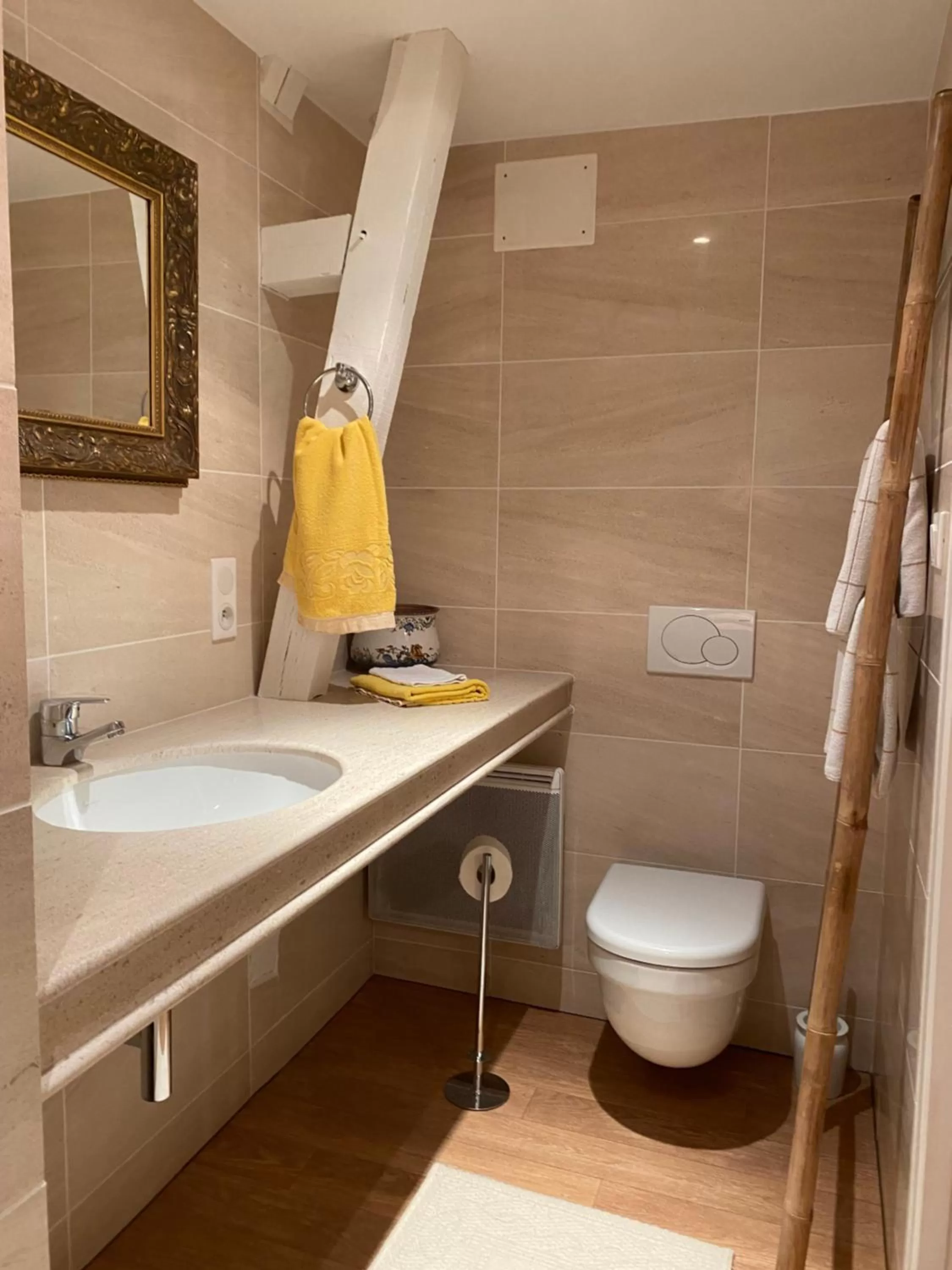 Bathroom in Chateau La Rochette