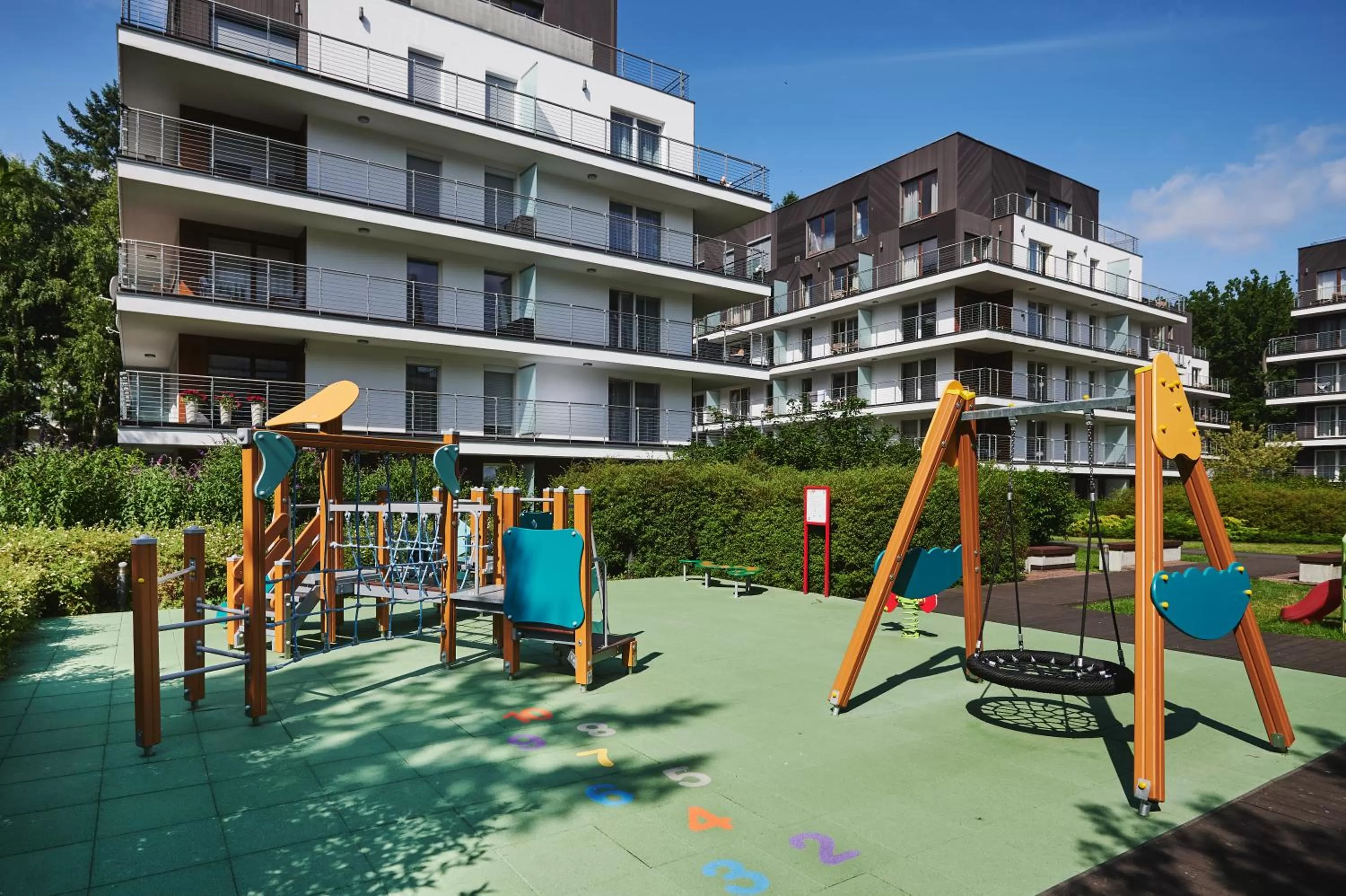 Children play ground in Golden Tulip Międzyzdroje Residence