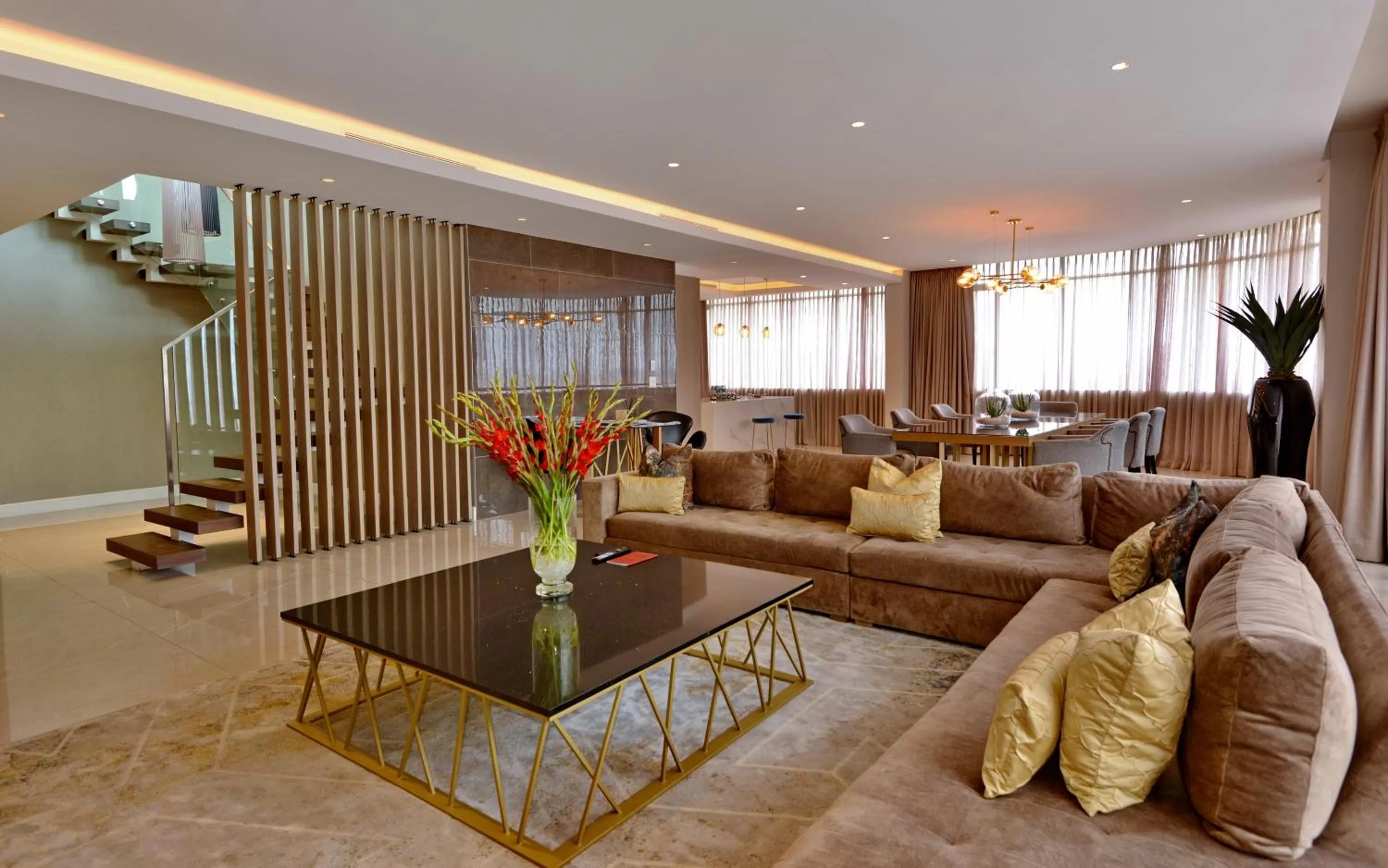 Living room in The Houghton Hotel, Spa, Wellness & Golf