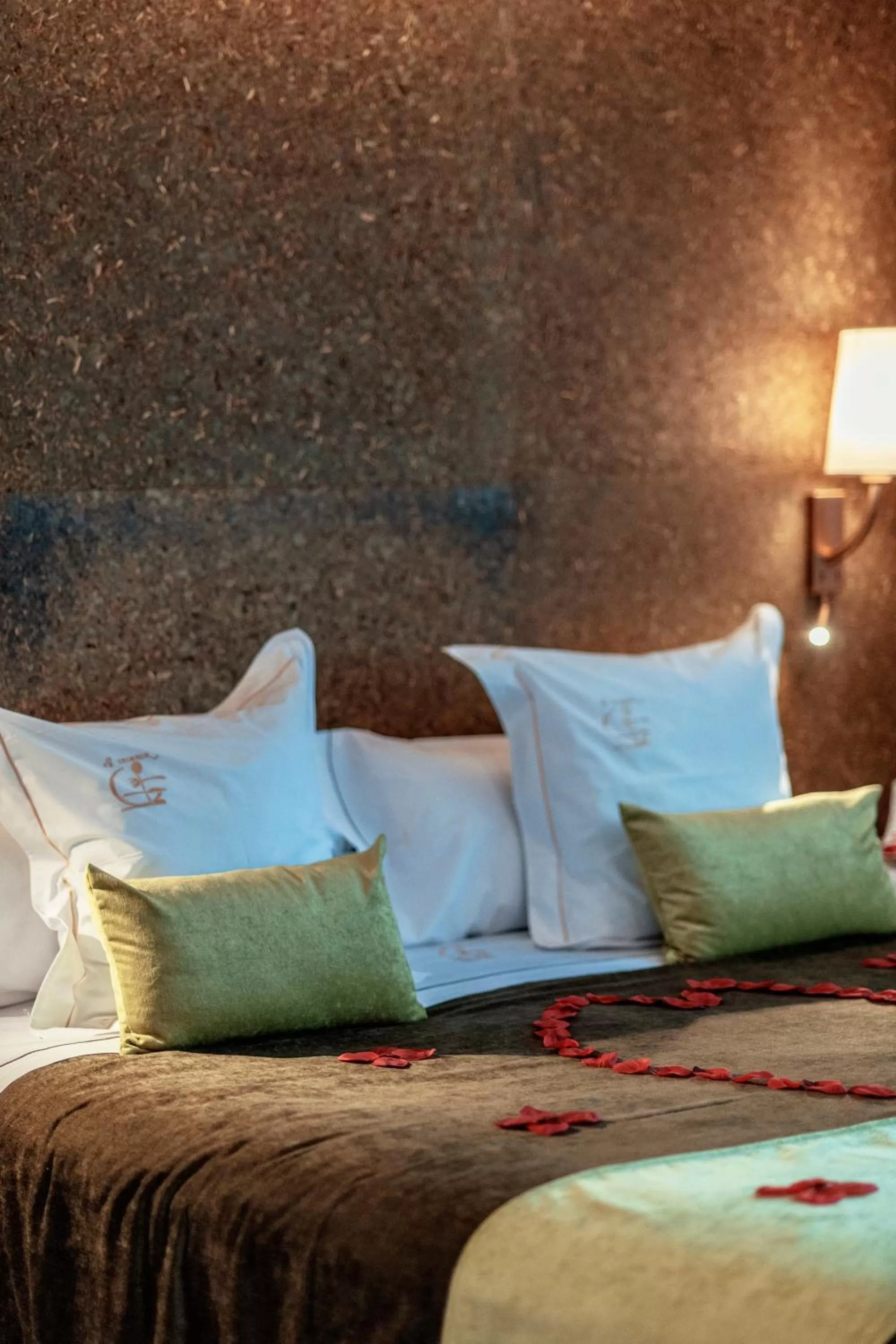 Decorative detail, Bed in La Trobada Hotel Boutique