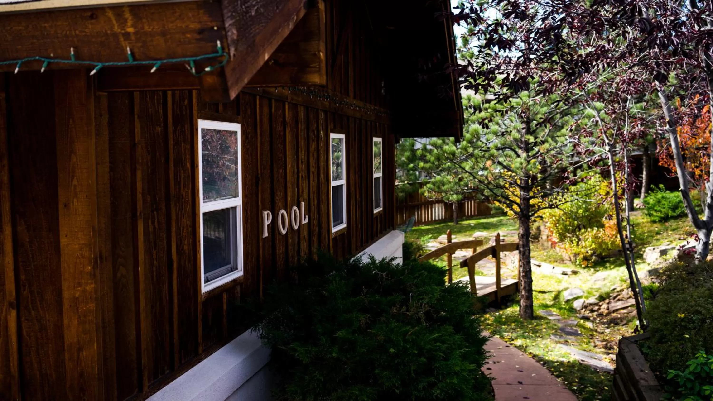 Pool view in Appenzell Inn