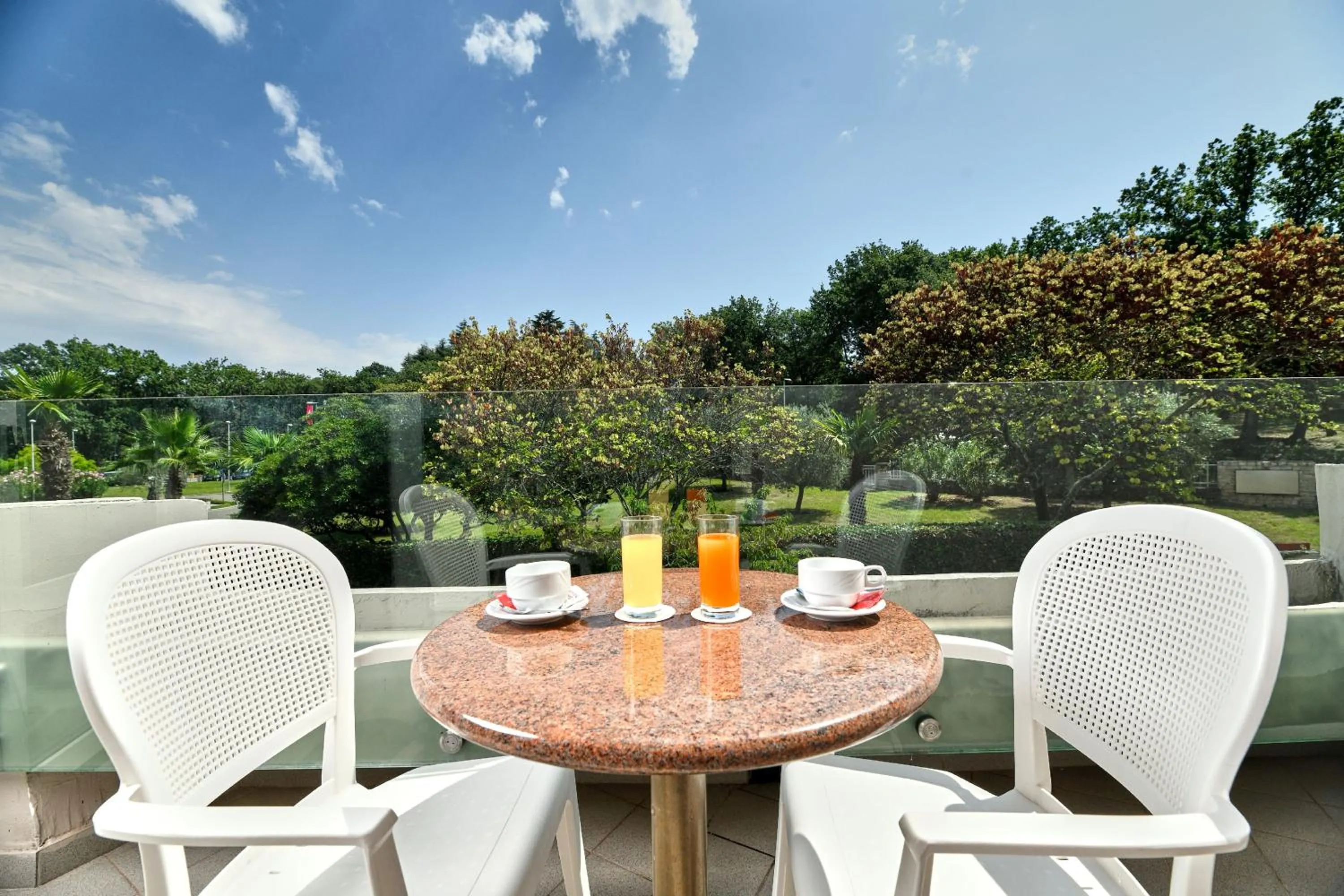 Balcony/Terrace in Hotel Mediteran Plava Laguna