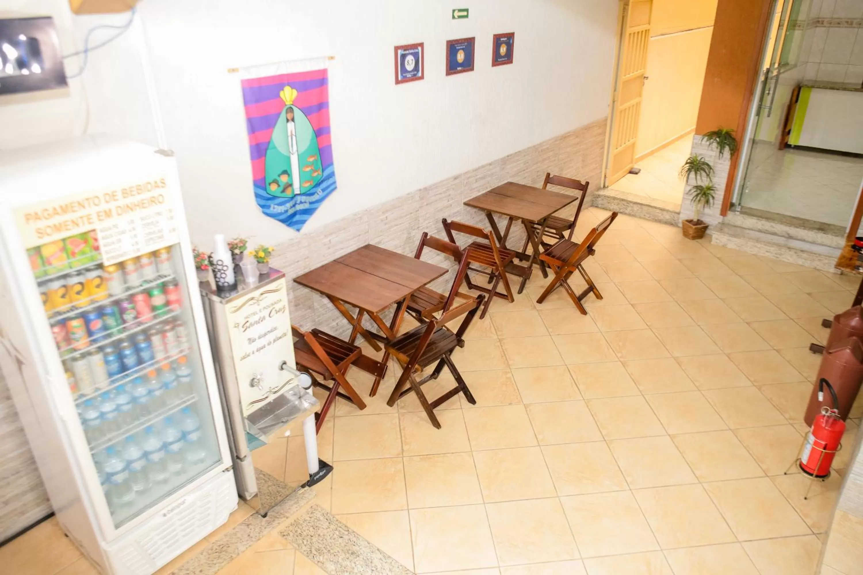 On site in Pousada Santa Cruz