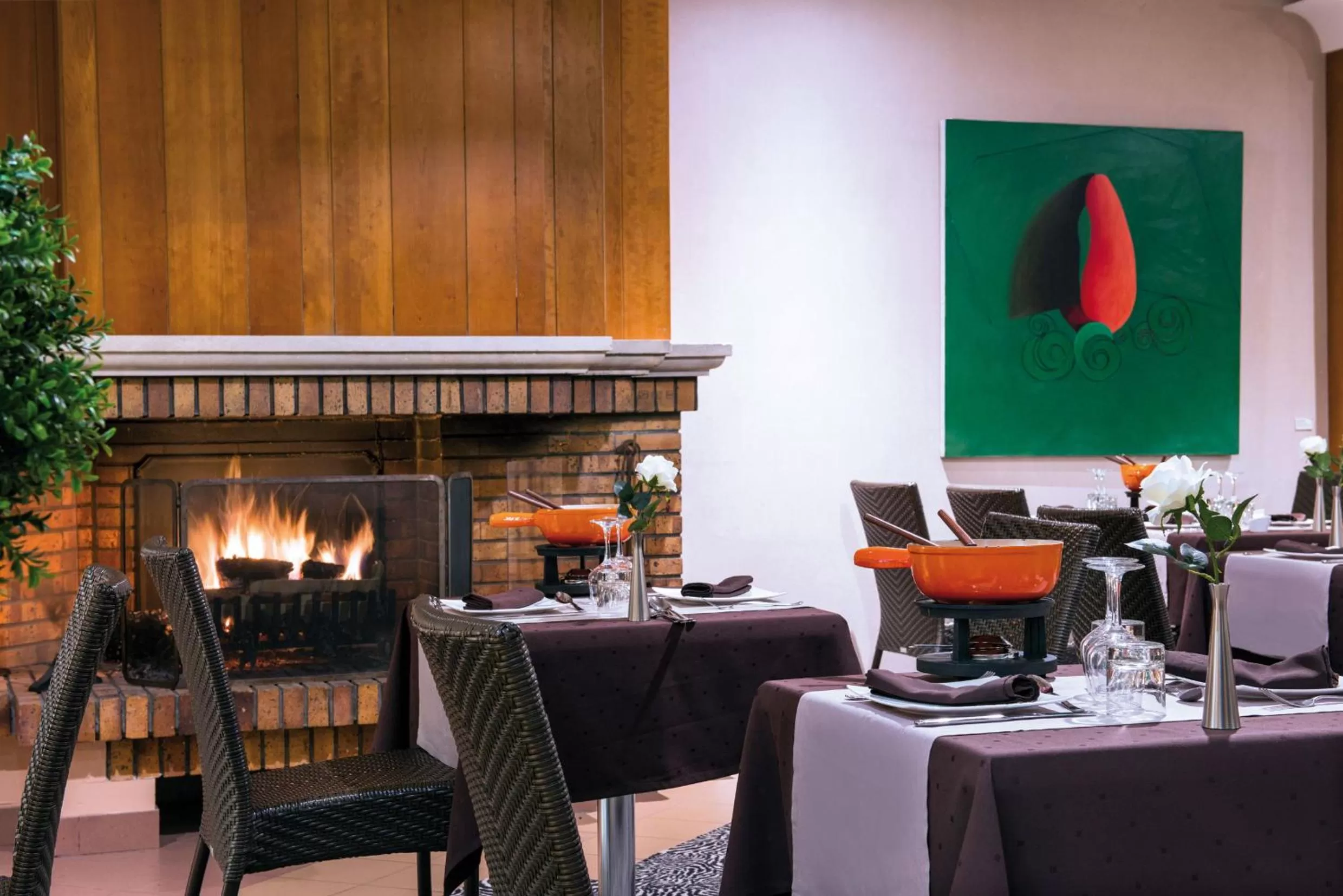 flat iron in Hotel *** & Spa Vacances Bleues Villa Marlioz