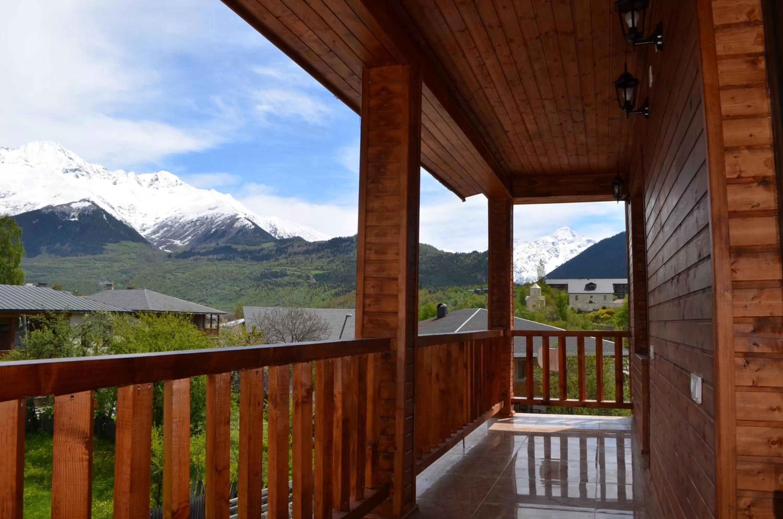 Balcony/Terrace in Hotel Svanseti