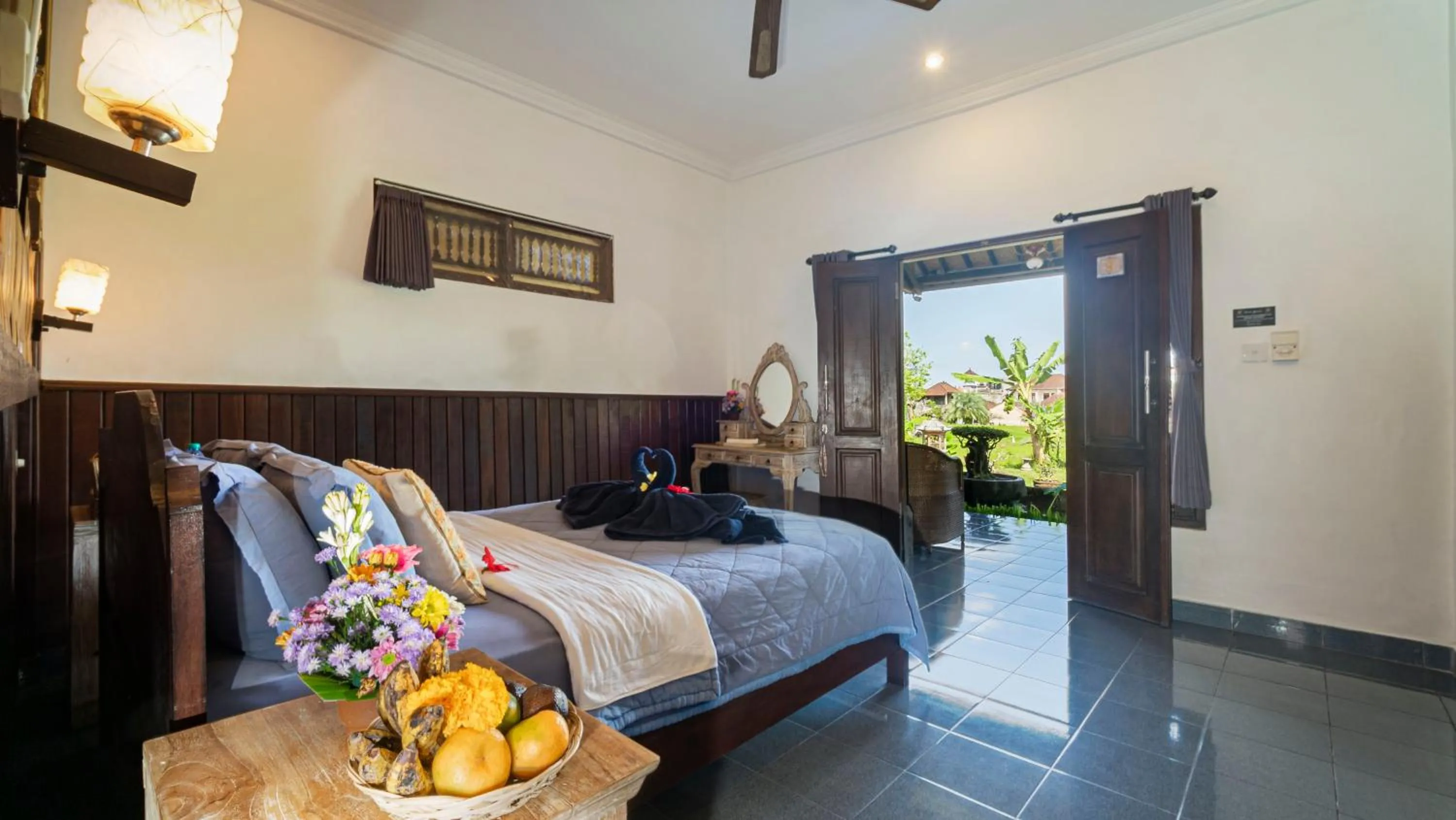 Bed in Kun - Kun Guest House Ubud