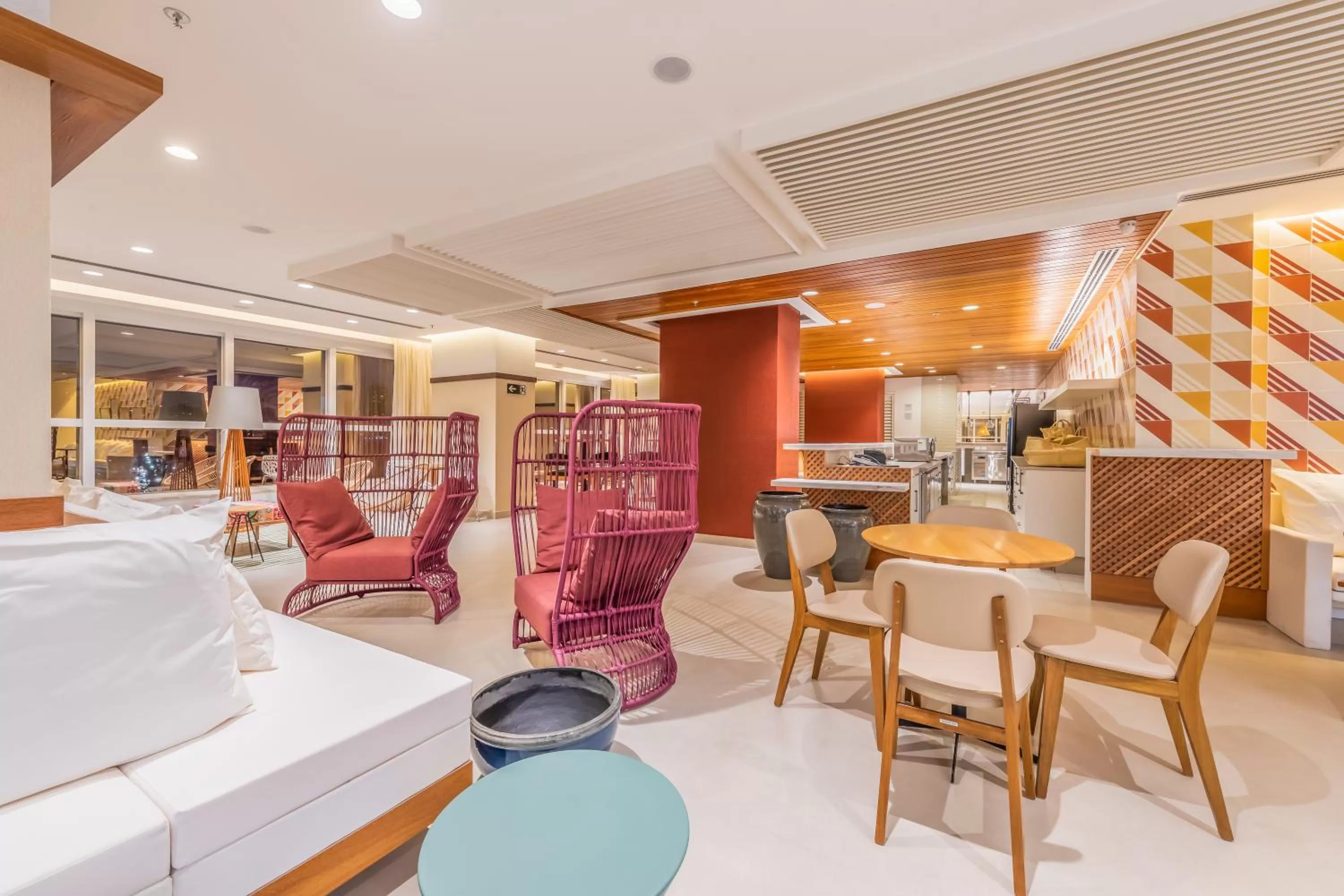 Lobby or reception in Novotel Salvador Rio Vermelho