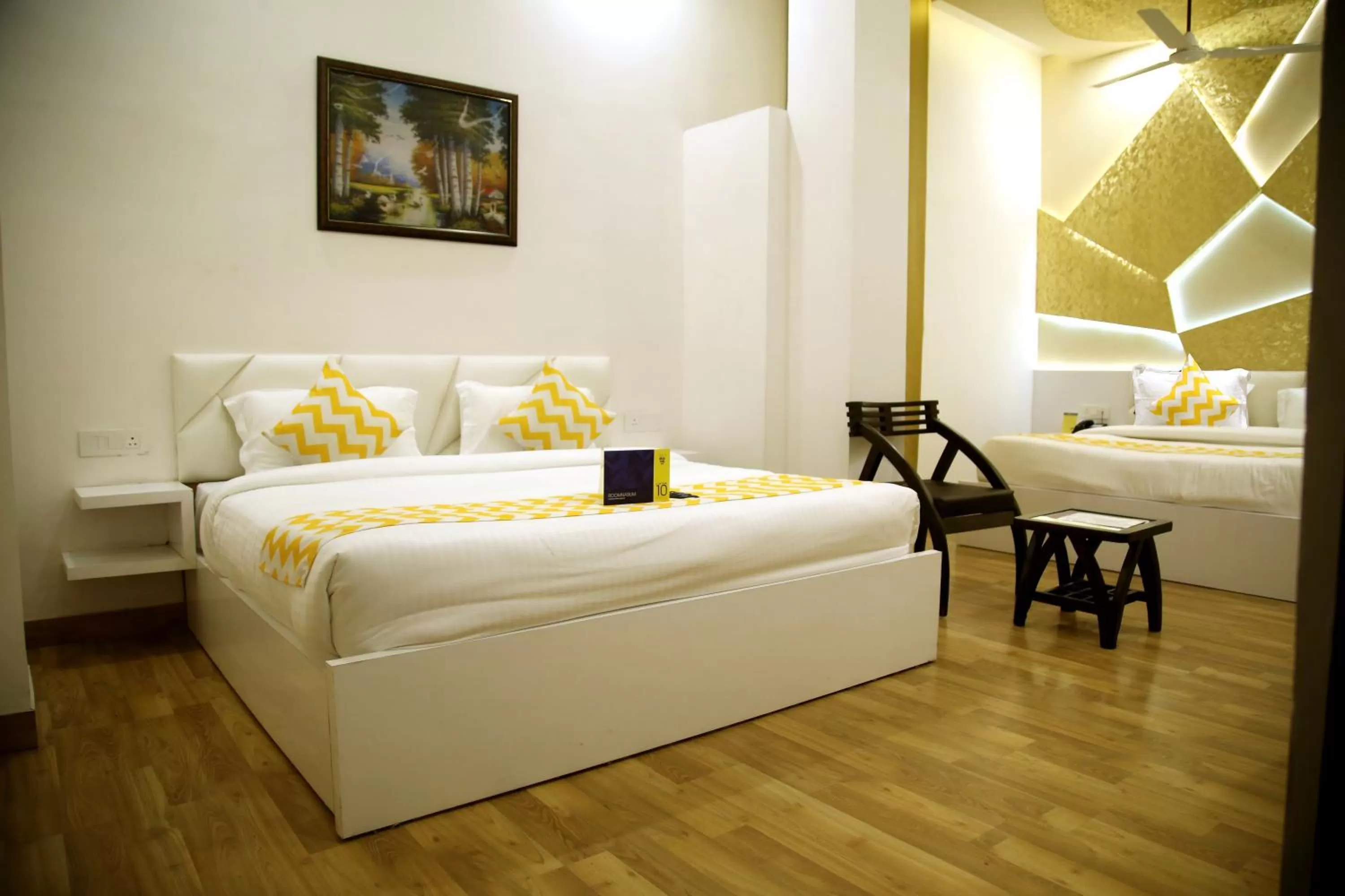 Bed in DIEU Sallow royal suites