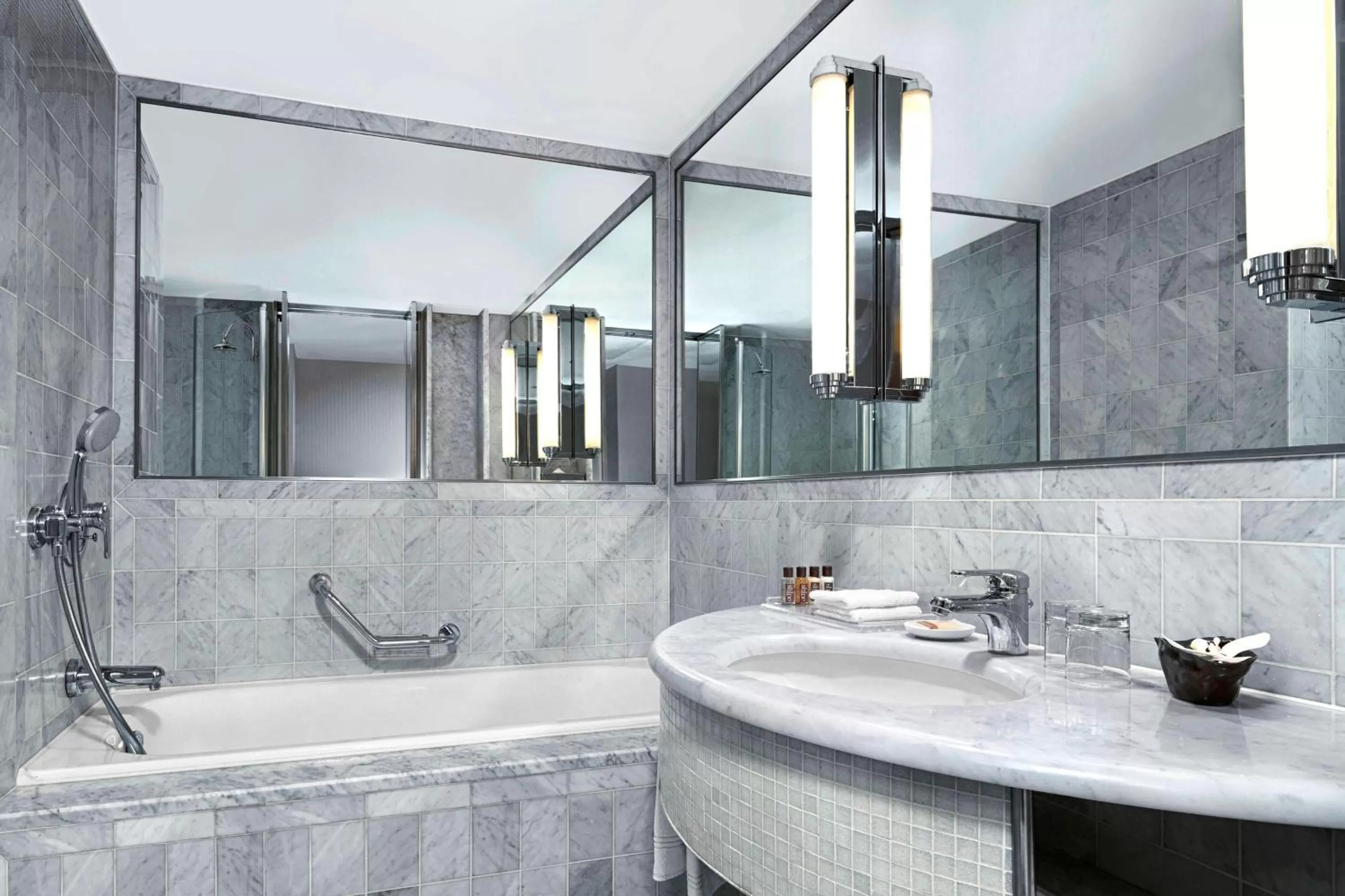 Bathroom in Sheraton Paris Charles de Gaulle Airport Hotel